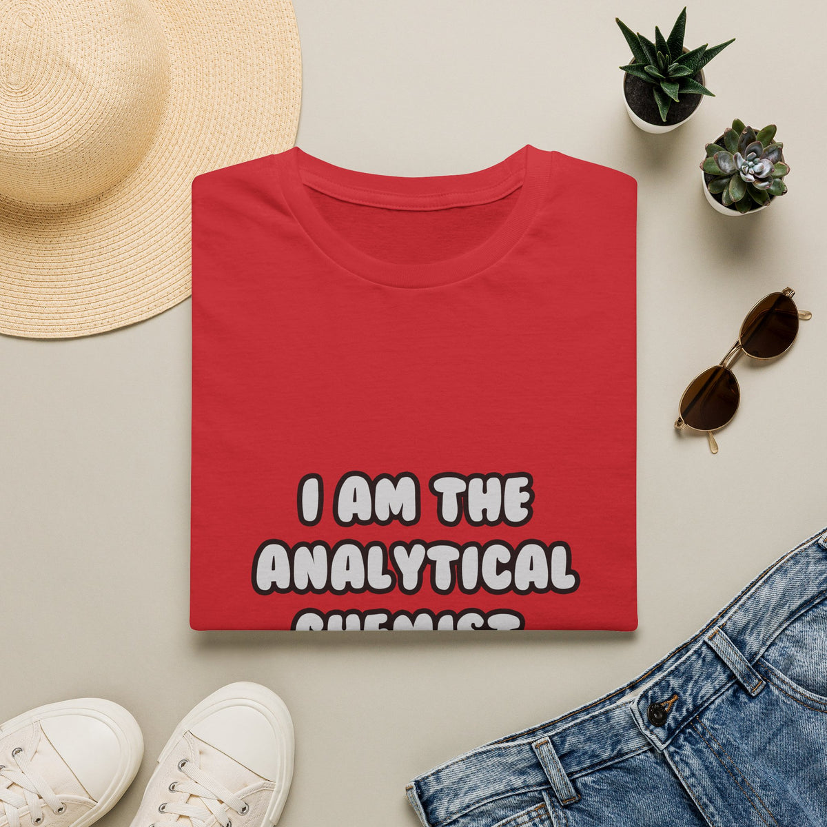 Deal With It ... Funny Analytical Chemist - Unisex Softstyle T-Shirt