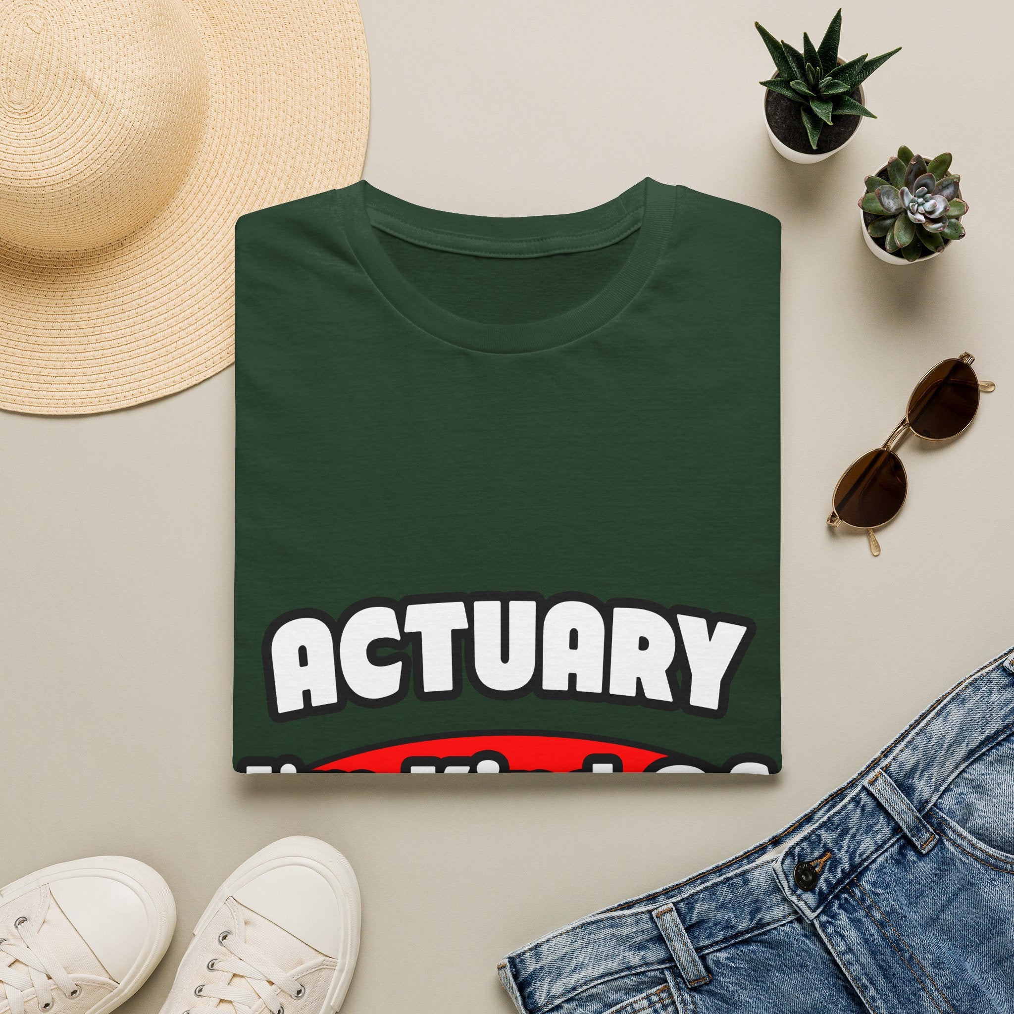 Actuary...Big Deal (2) - Unisex Softstyle T-Shirt