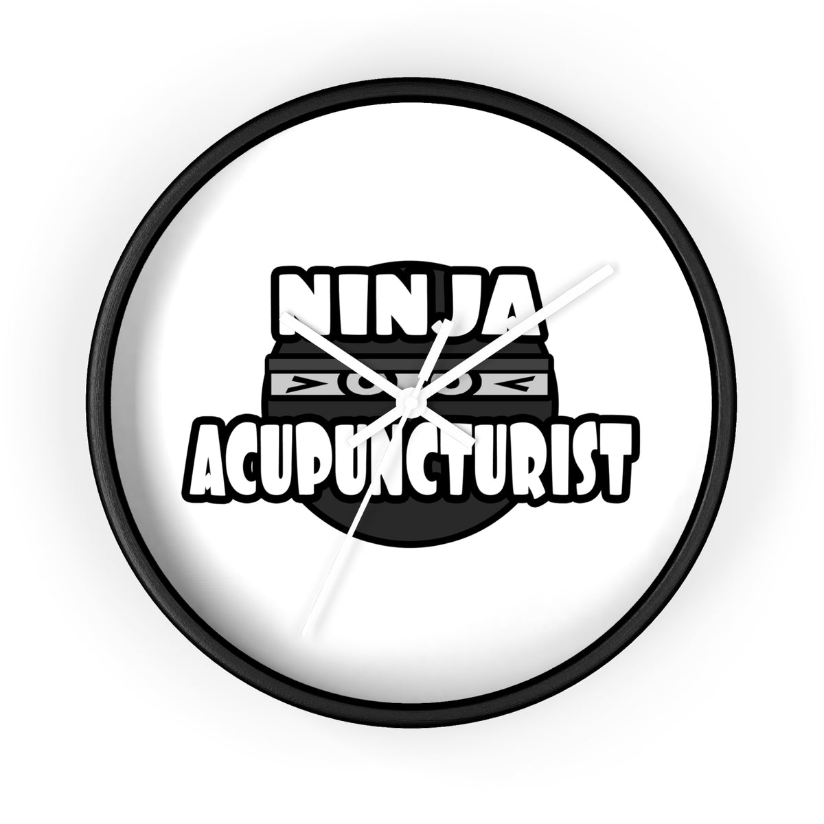 Ninja Acupuncturist - Wall Clock