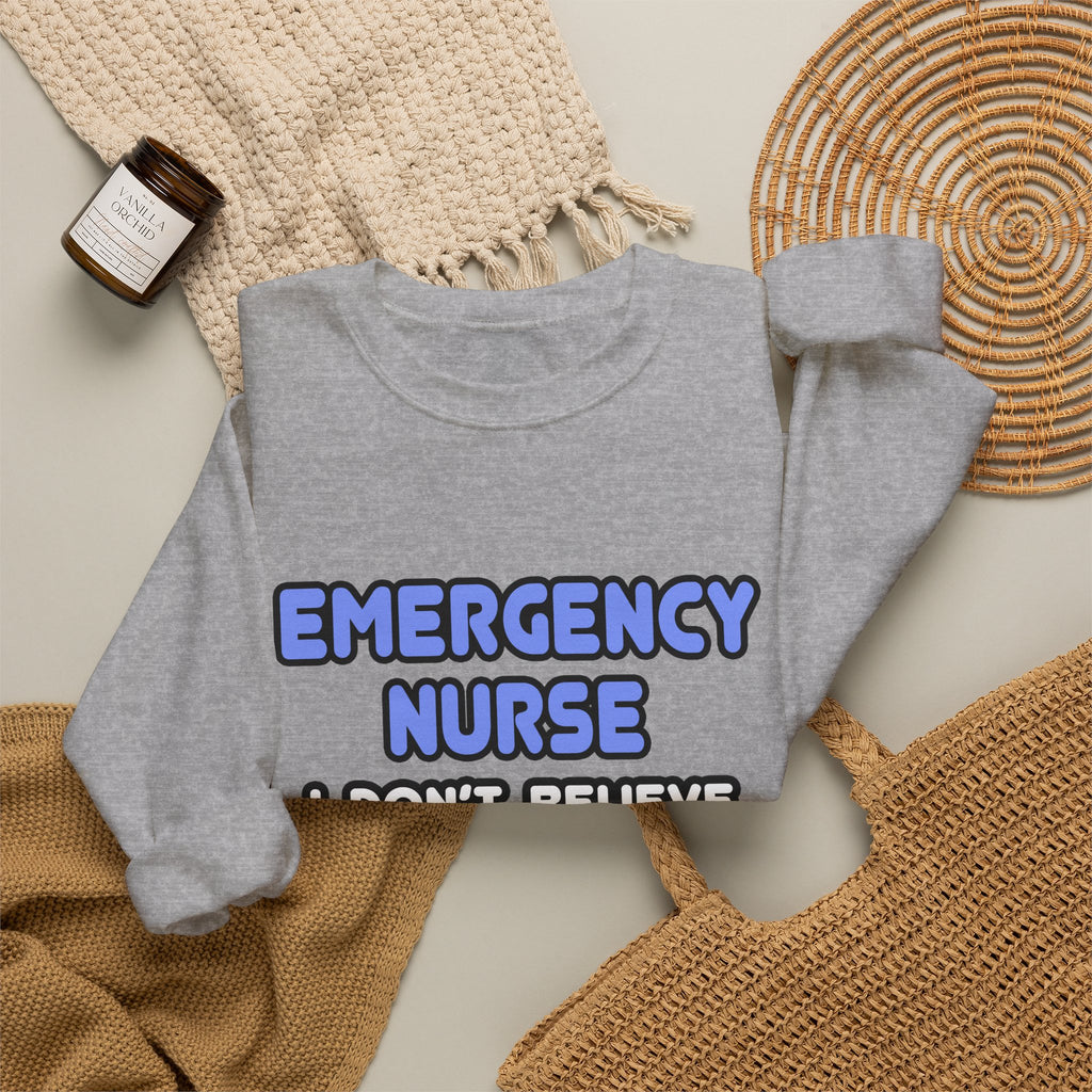 Miracles and Emergency Nurses - Unisex Heavy Blend™ Crewneck Sweatshirt