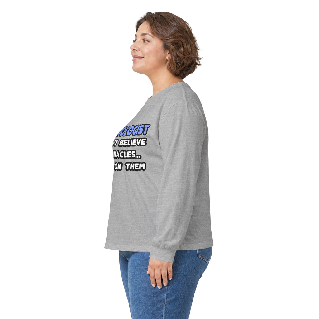 Miracles and Cardiologists - Unisex Ultra Cotton Long Sleeve Tee