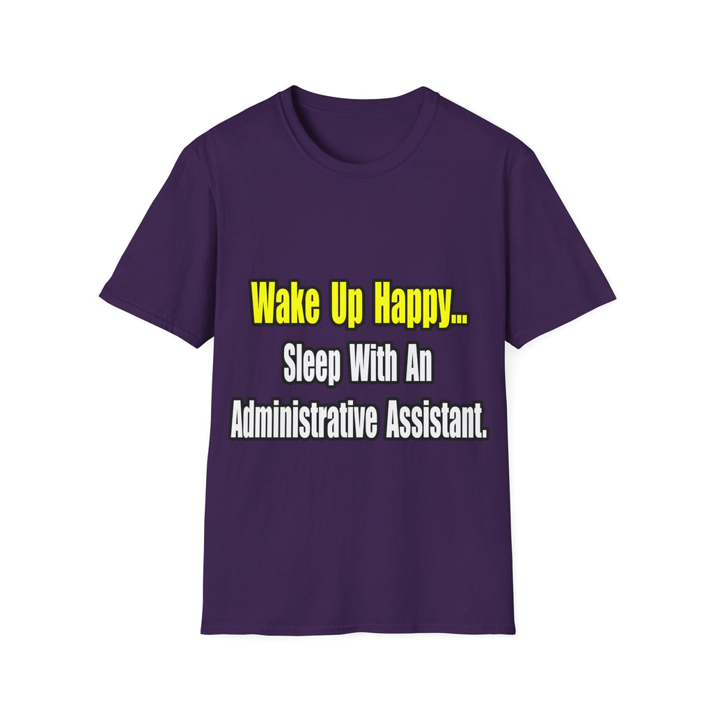 Sleep With An Administrative Assistant - Unisex Softstyle T-Shirt