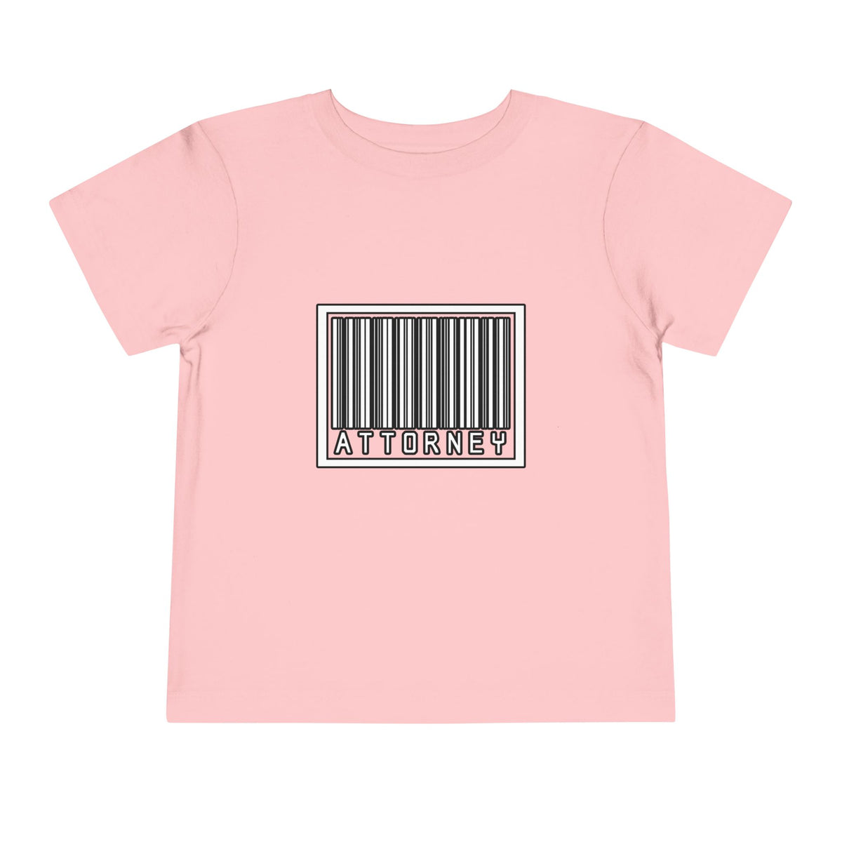 Barcode Attorney - Toddler Short Sleeve Tee