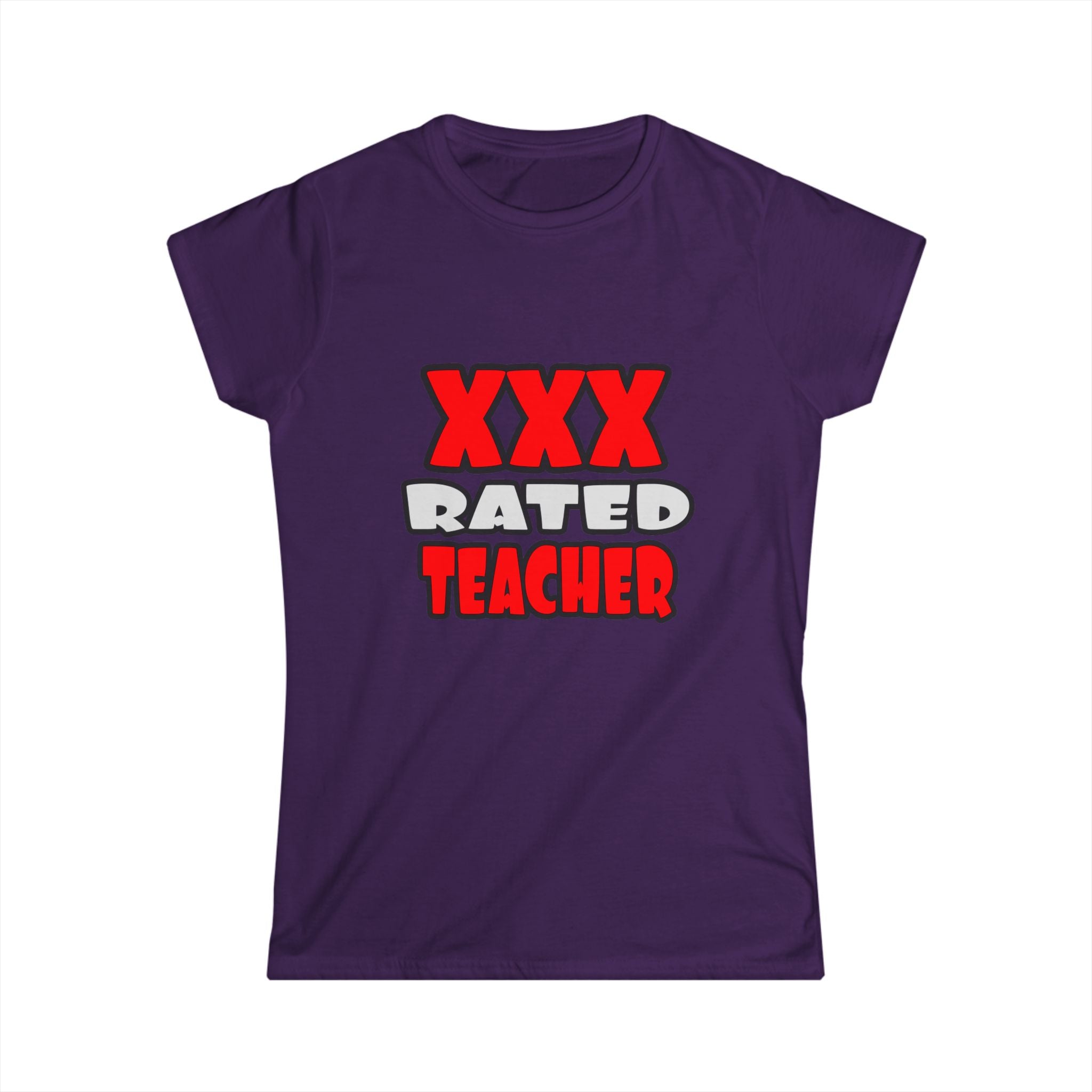 XXX Rated Teacher - Women's Softstyle Tee