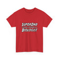 SuperDad Biologist - Unisex Heavy Cotton Tee