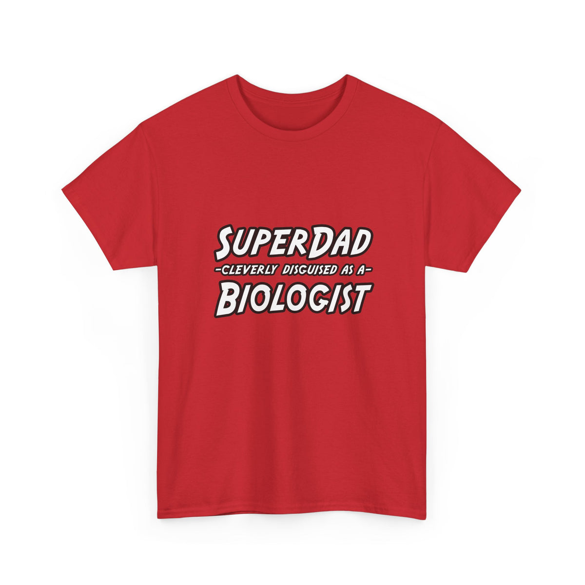 SuperDad Biologist - Unisex Heavy Cotton Tee