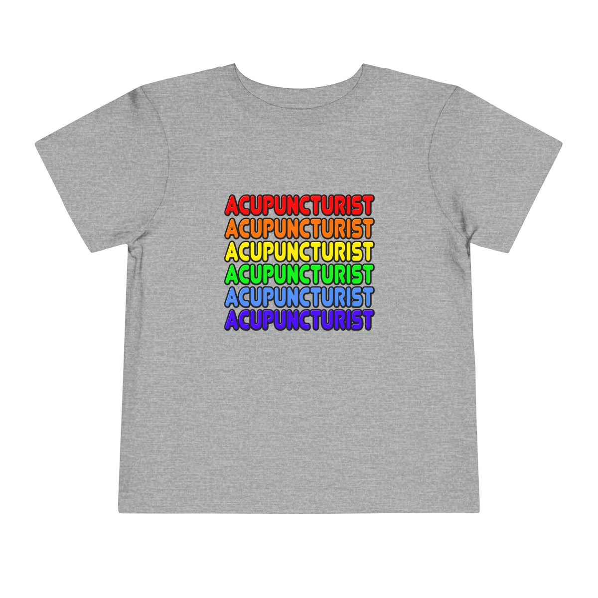 Rainbow Acupuncturist - Toddler Short Sleeve Tee
