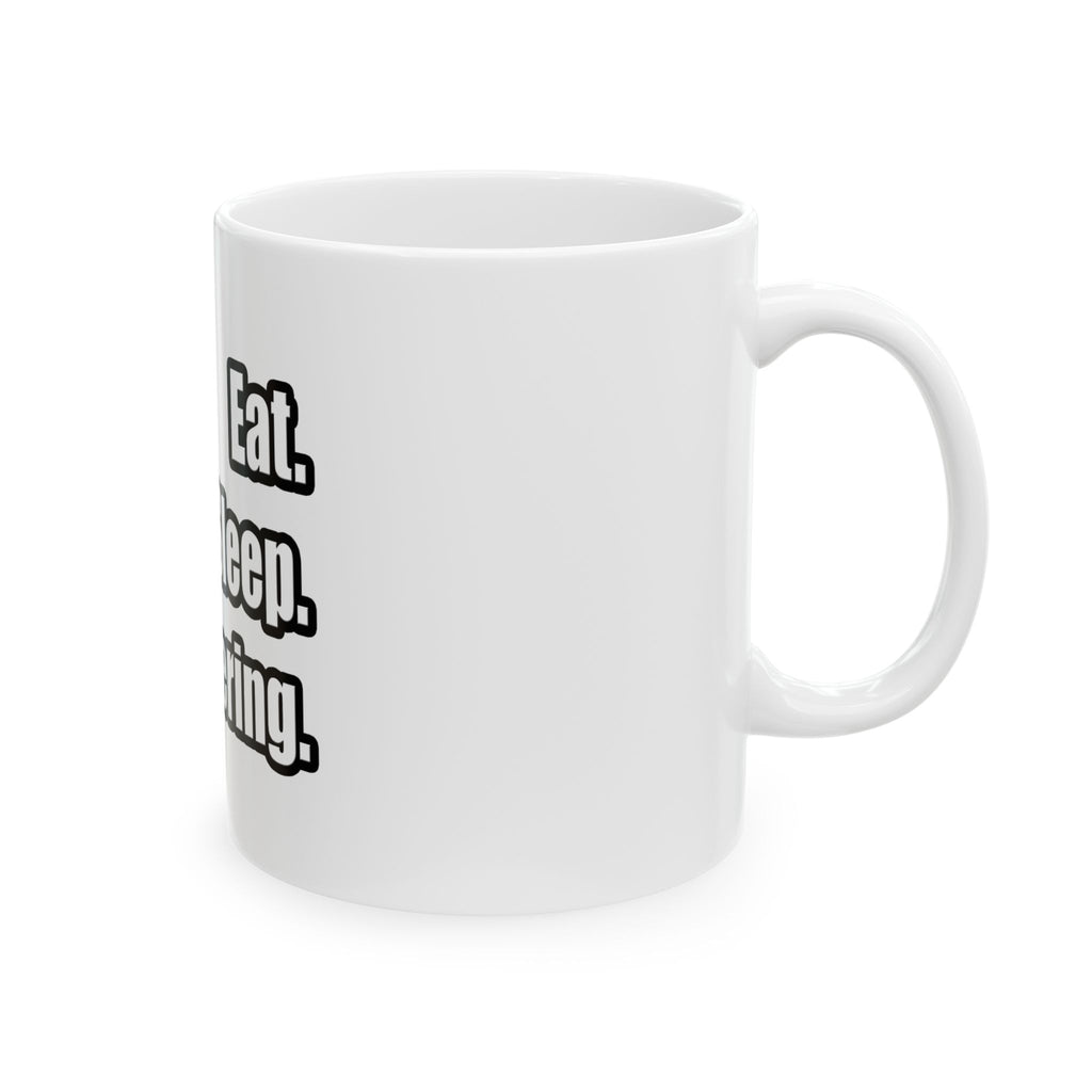 Eat. Sleep. Engineering - Ceramic Mug, (11oz, 15oz)