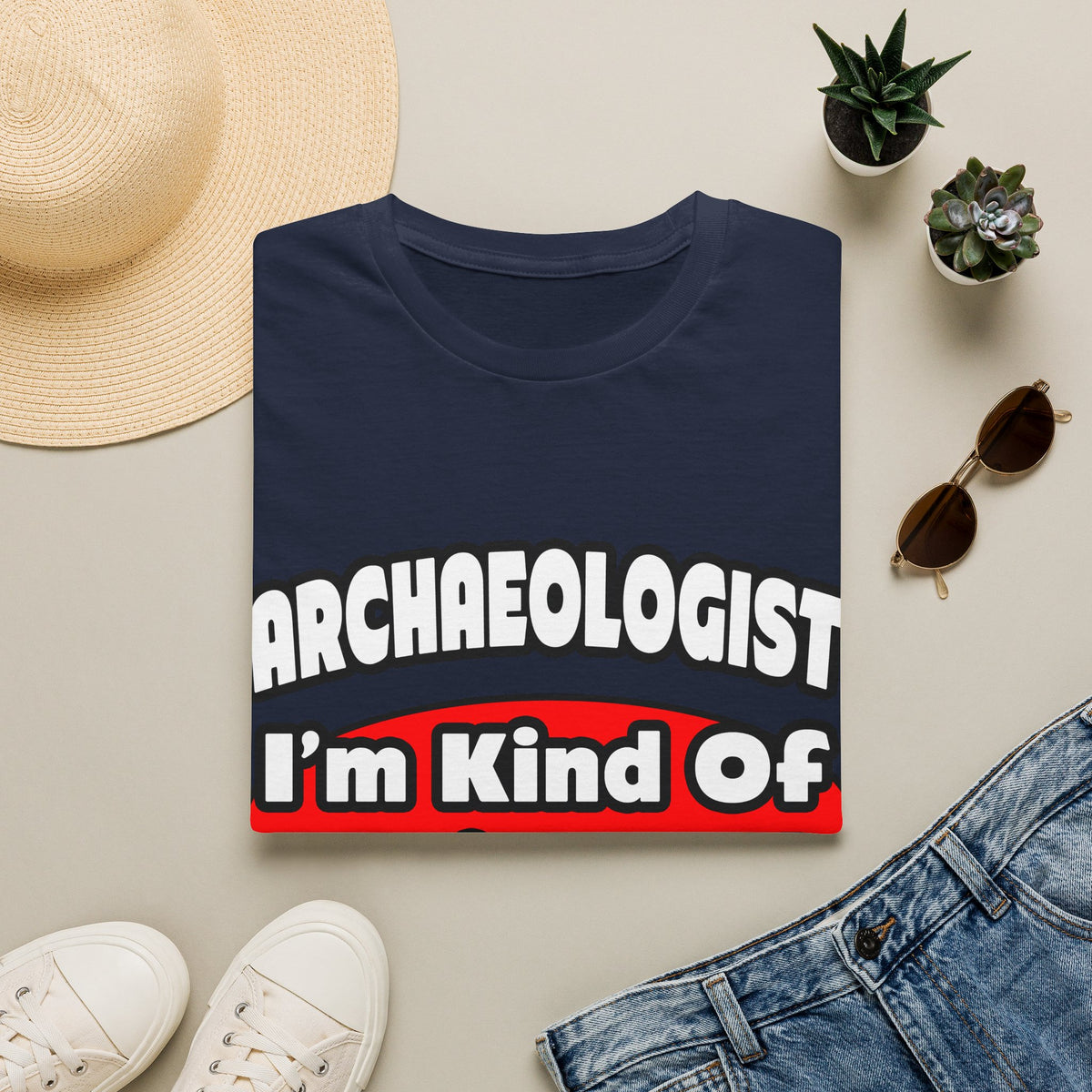 Archaeologist...Big Deal - Unisex Softstyle T-Shirt