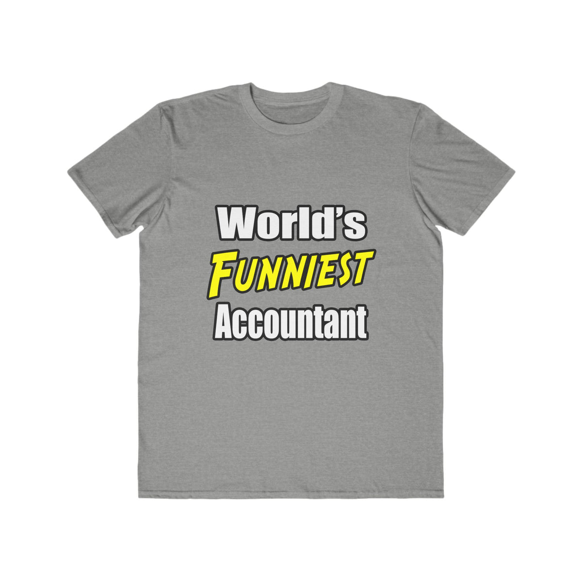 World's Funniest Accountant - Men's Lightweight Fashion Tee
