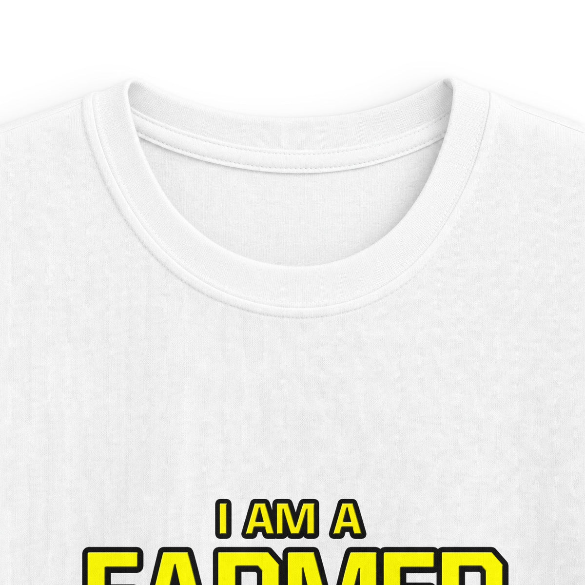 Farmer...Superior Intelligence - Kids Softstyle Tee