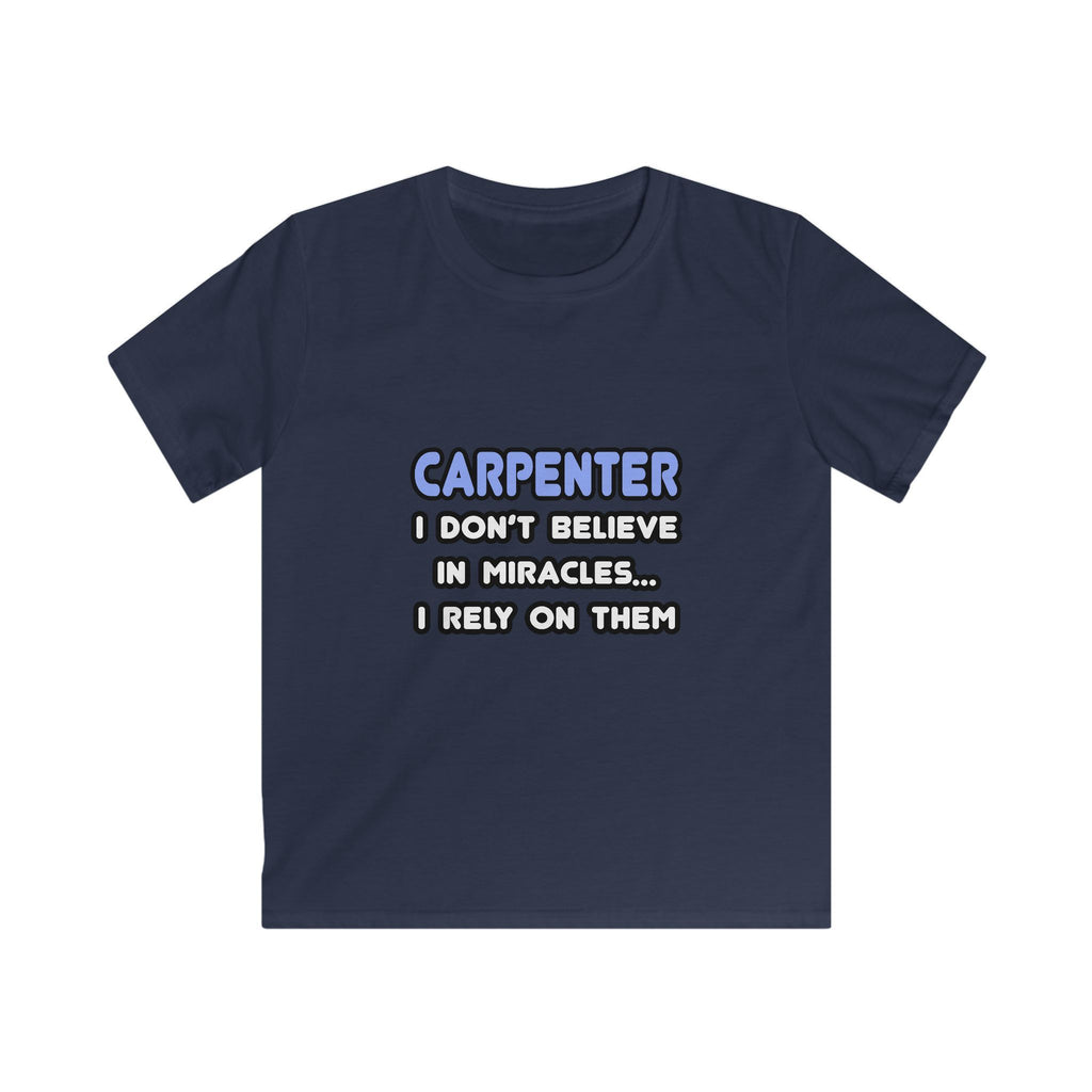 Miracles and Carpenters - Kids Softstyle Tee