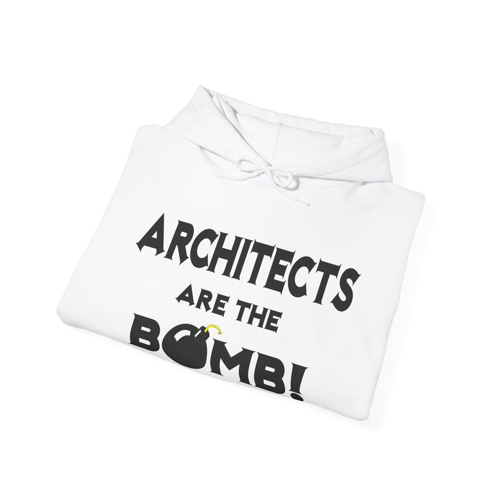 Architects Are The Bomb! - Unisex Heavy Blend™ Hooded Sweatshirt