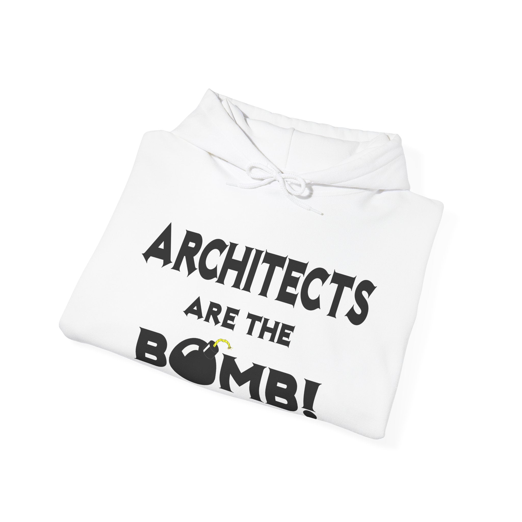 Architects Are The Bomb! - Unisex Heavy Blend™ Hooded Sweatshirt