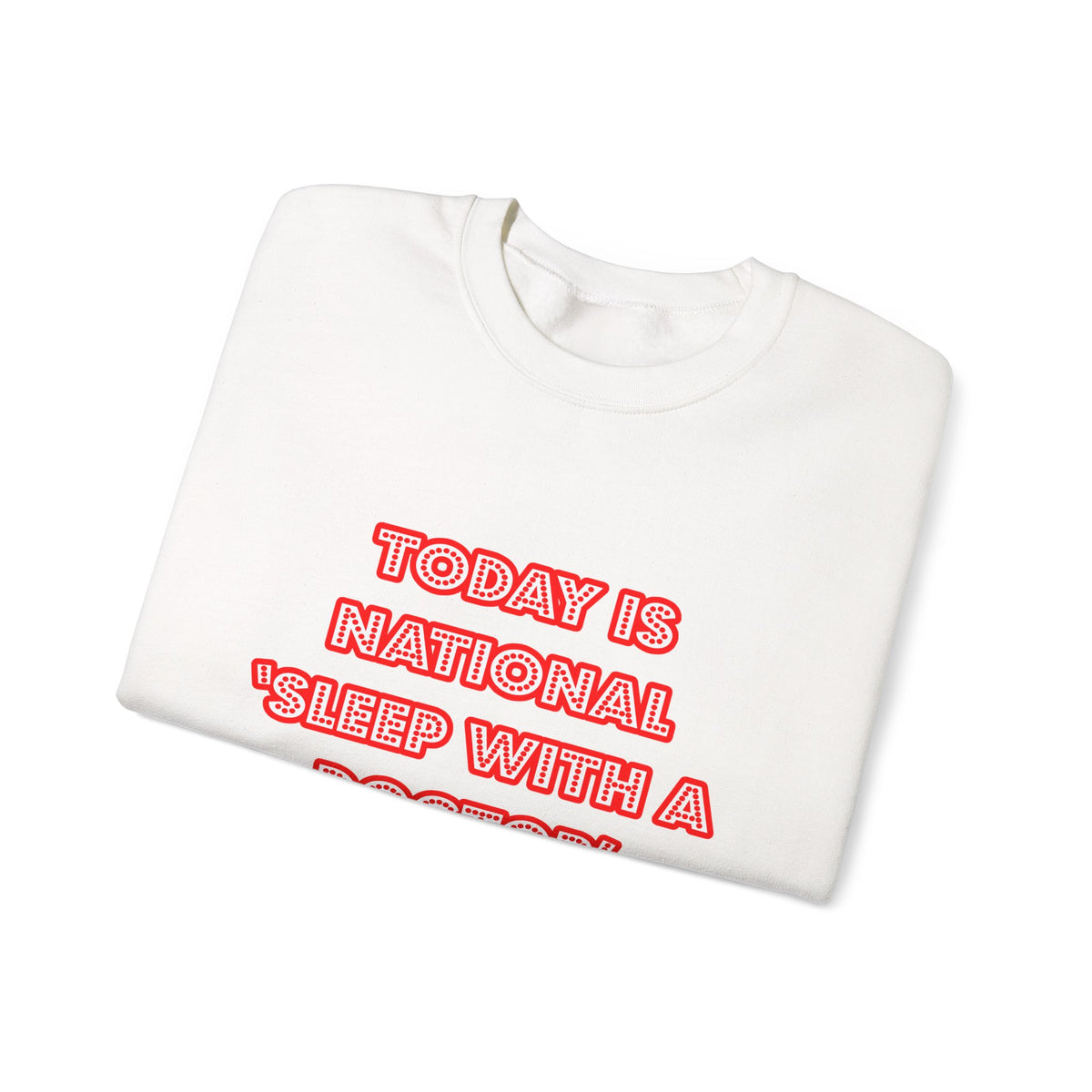 National 'Sleep With a Doctor' Day - Unisex Heavy Blend™ Crewneck Sweatshirt