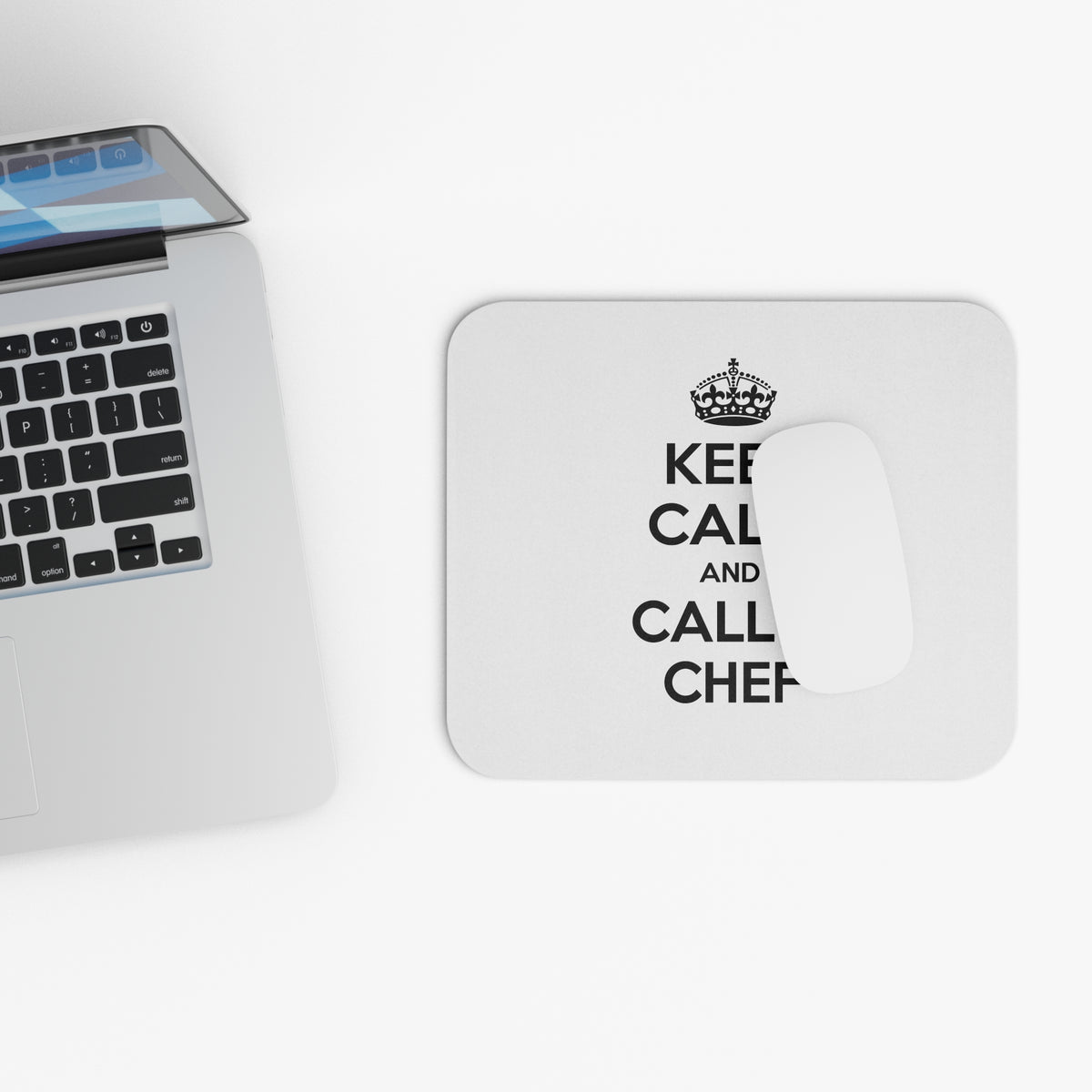 Keep Calm and Call a Chef - Mouse Pad (Rectangle)