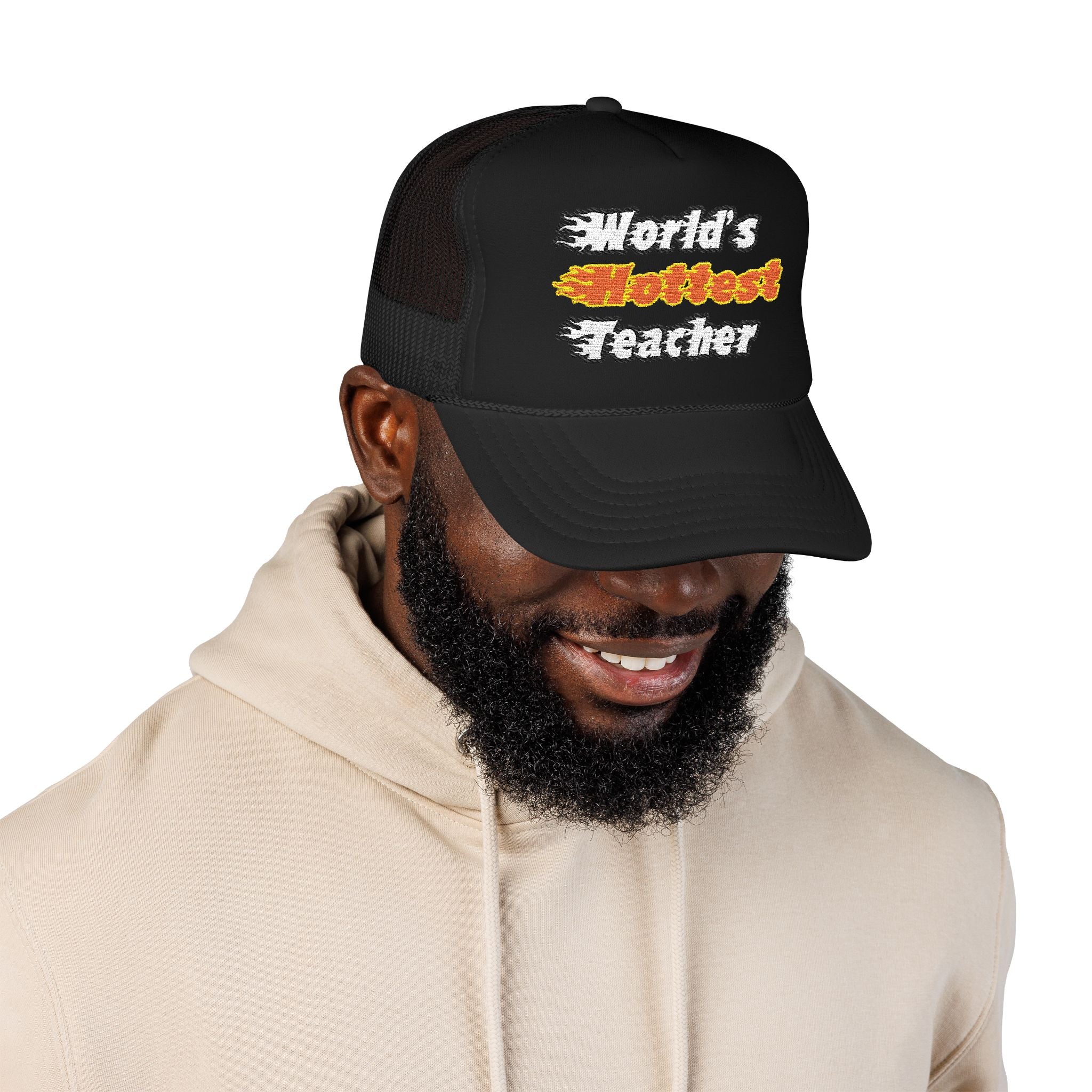 World's Hottest Teacher - Foam Trucker Hat