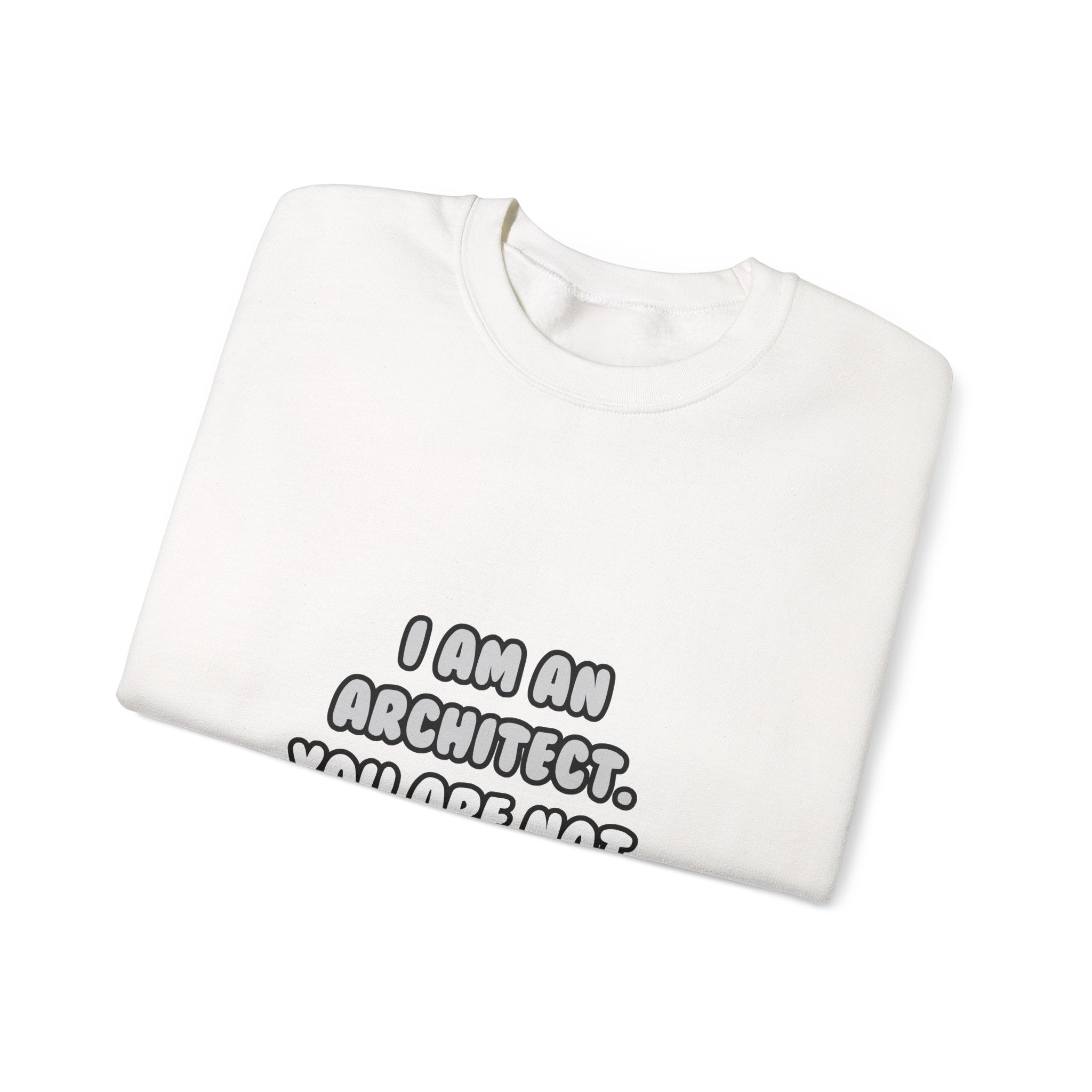 Deal With It ... Funny Architect - Unisex Heavy Blend™ Crewneck Sweatshirt
