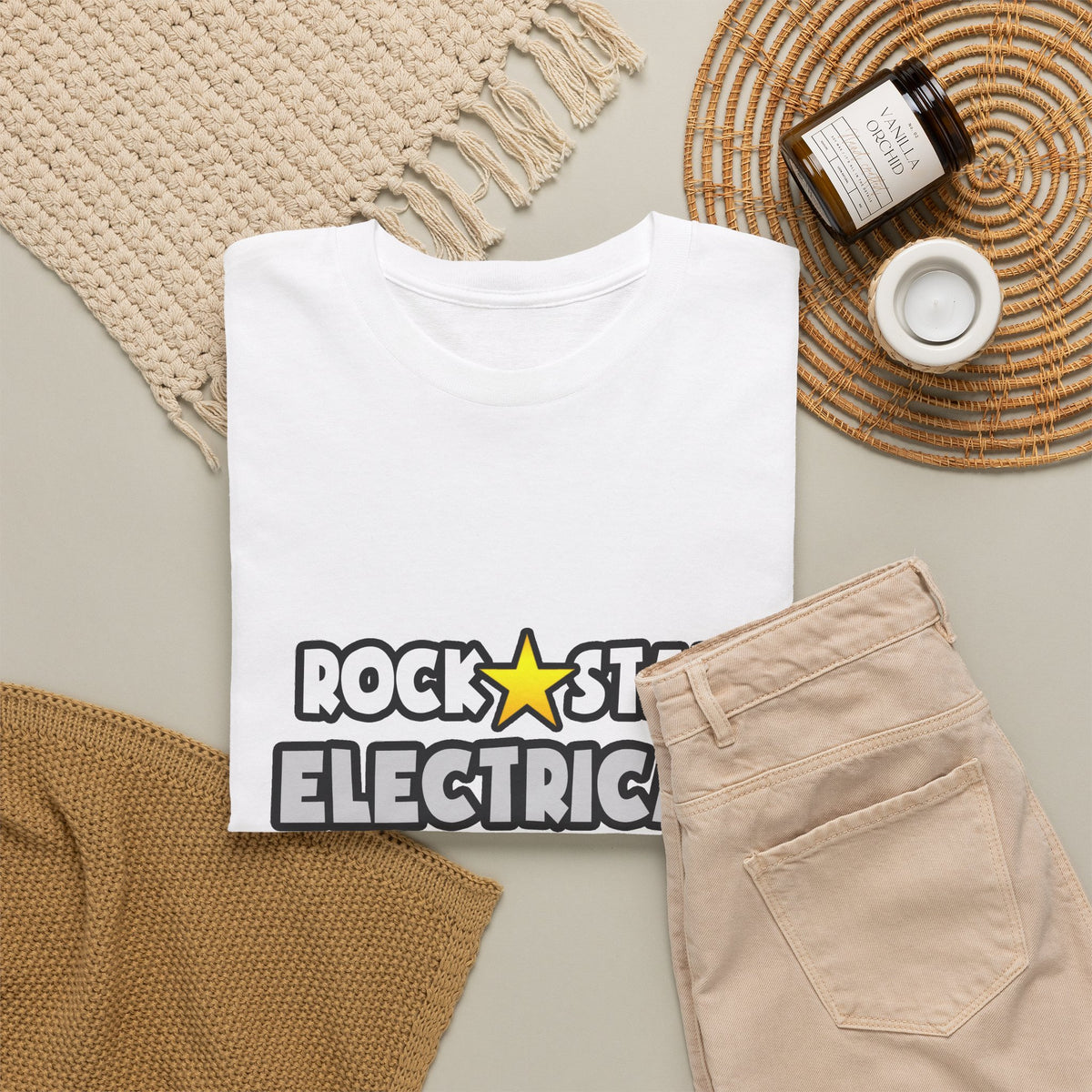 Rock Star Electrical Engineer - Unisex Heavy Cotton Tee
