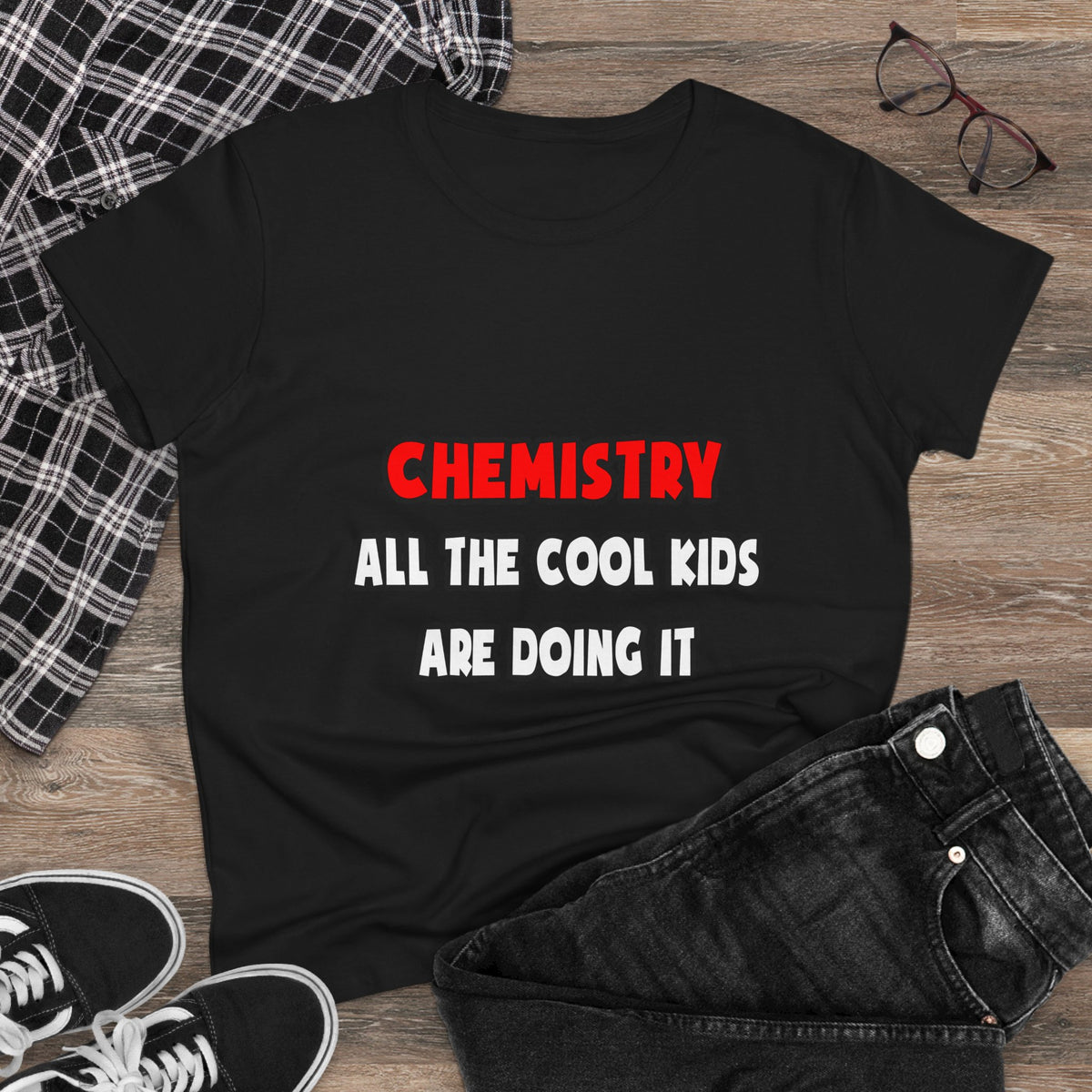 Funny Chemist Shirts and Gifts - Women's Midweight Cotton Tee
