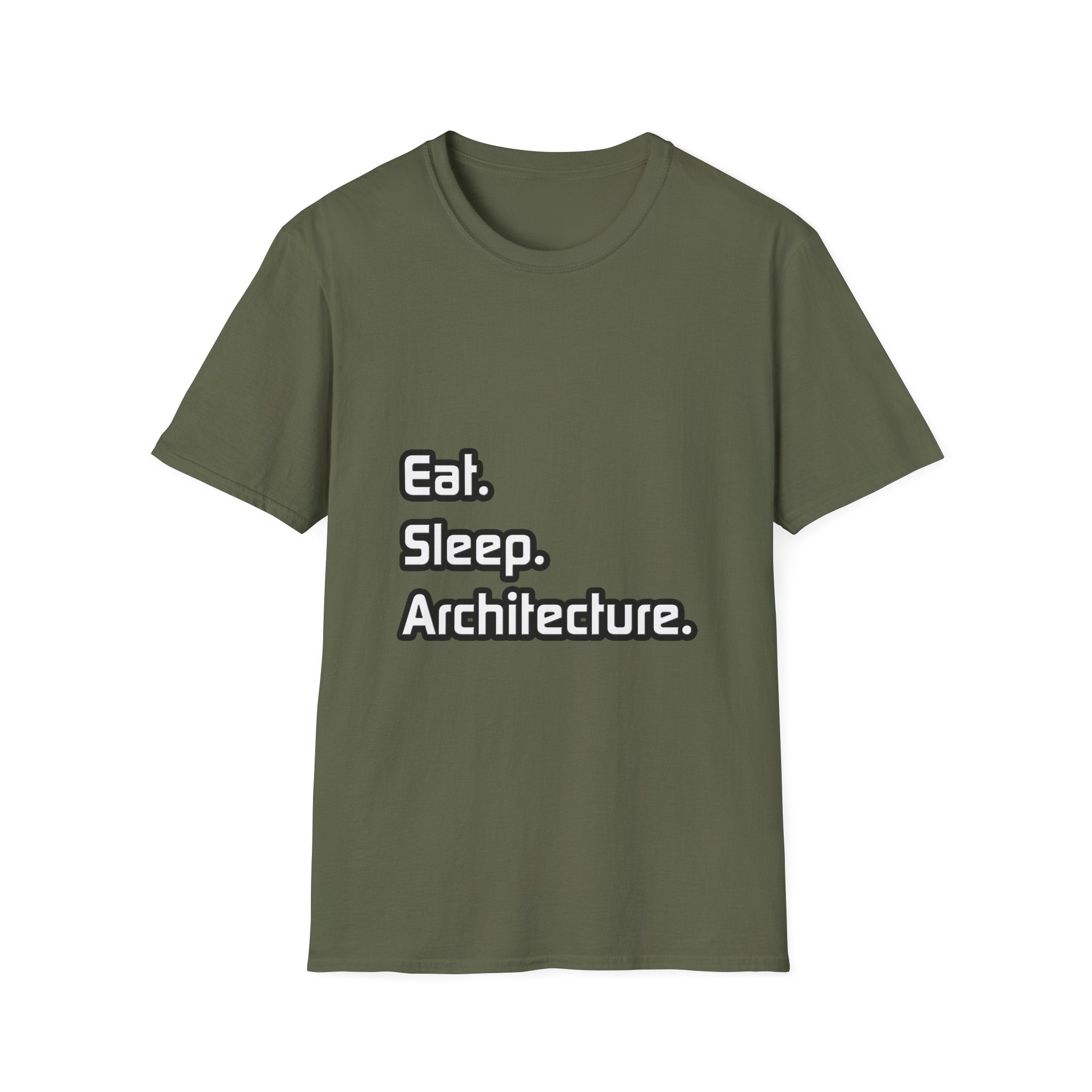 Eat. Sleep. Architecture - Unisex Softstyle T-Shirt