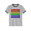 Rainbow Acupuncturist - Unisex Cotton Ringer T-Shirt