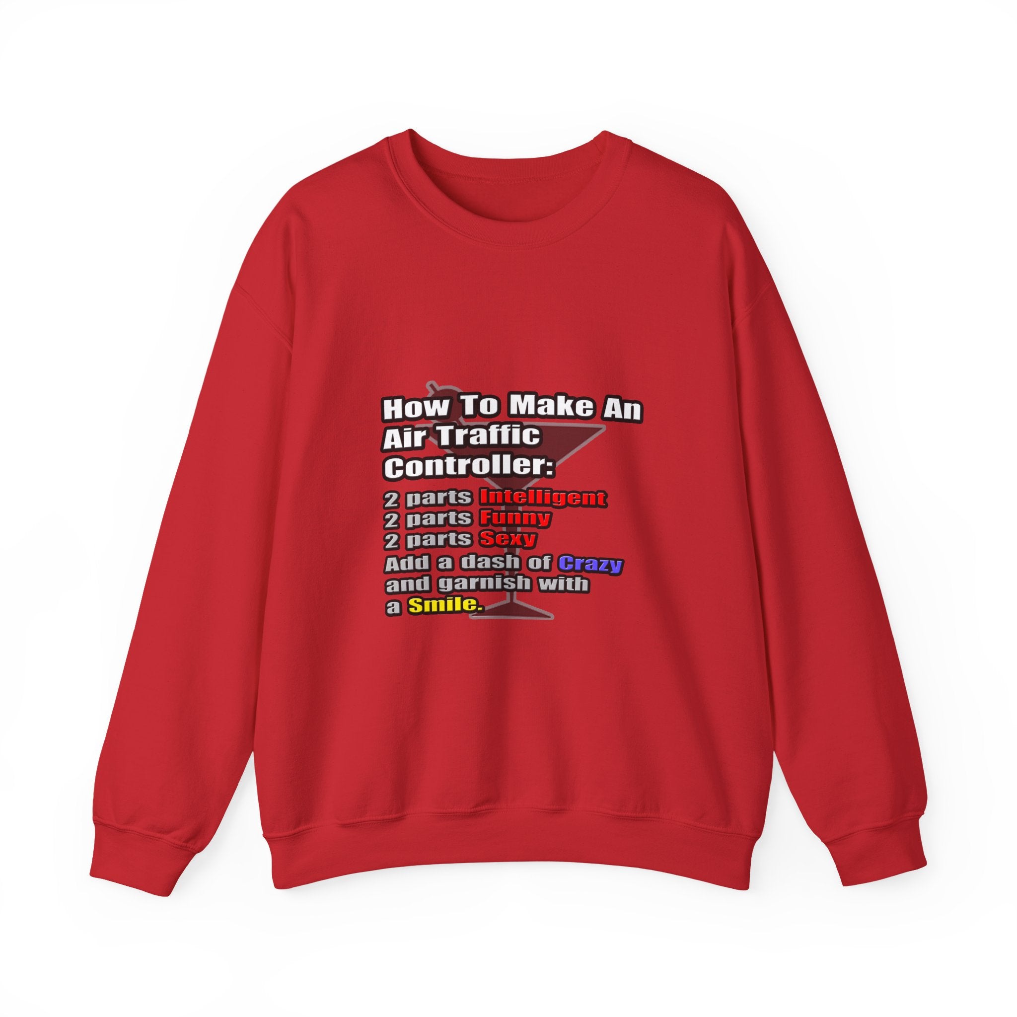 How To Make an Air Traffic Controller - Unisex Heavy Blend™ Crewneck Sweatshirt