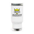 King of Audiology - Stainless Steel Travel Mug with Handle, 14oz