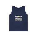 Rock Star Air Traffic Controller - Unisex Heavy Cotton Tank Top