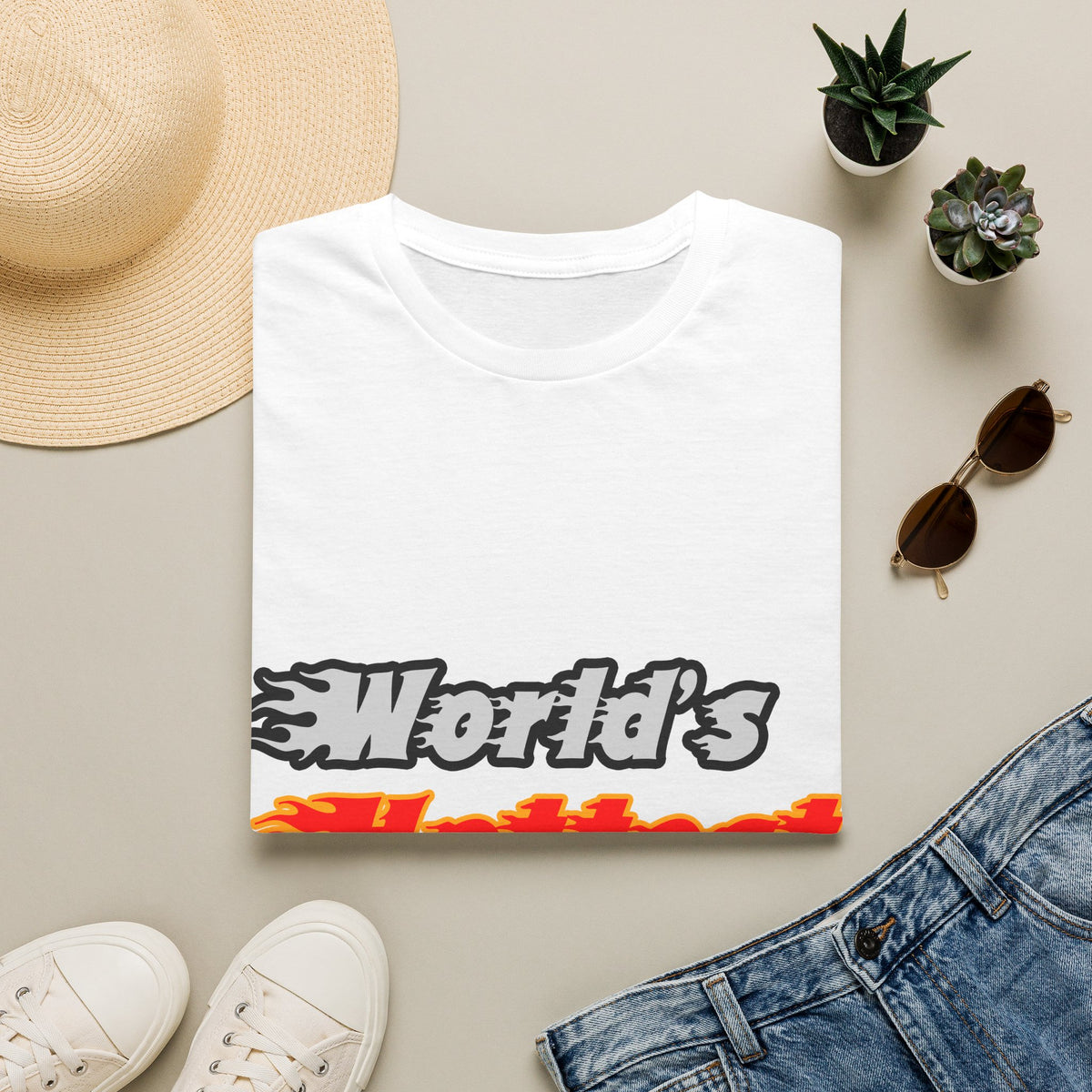 World's Hottest Teacher - Unisex Softstyle T-Shirt