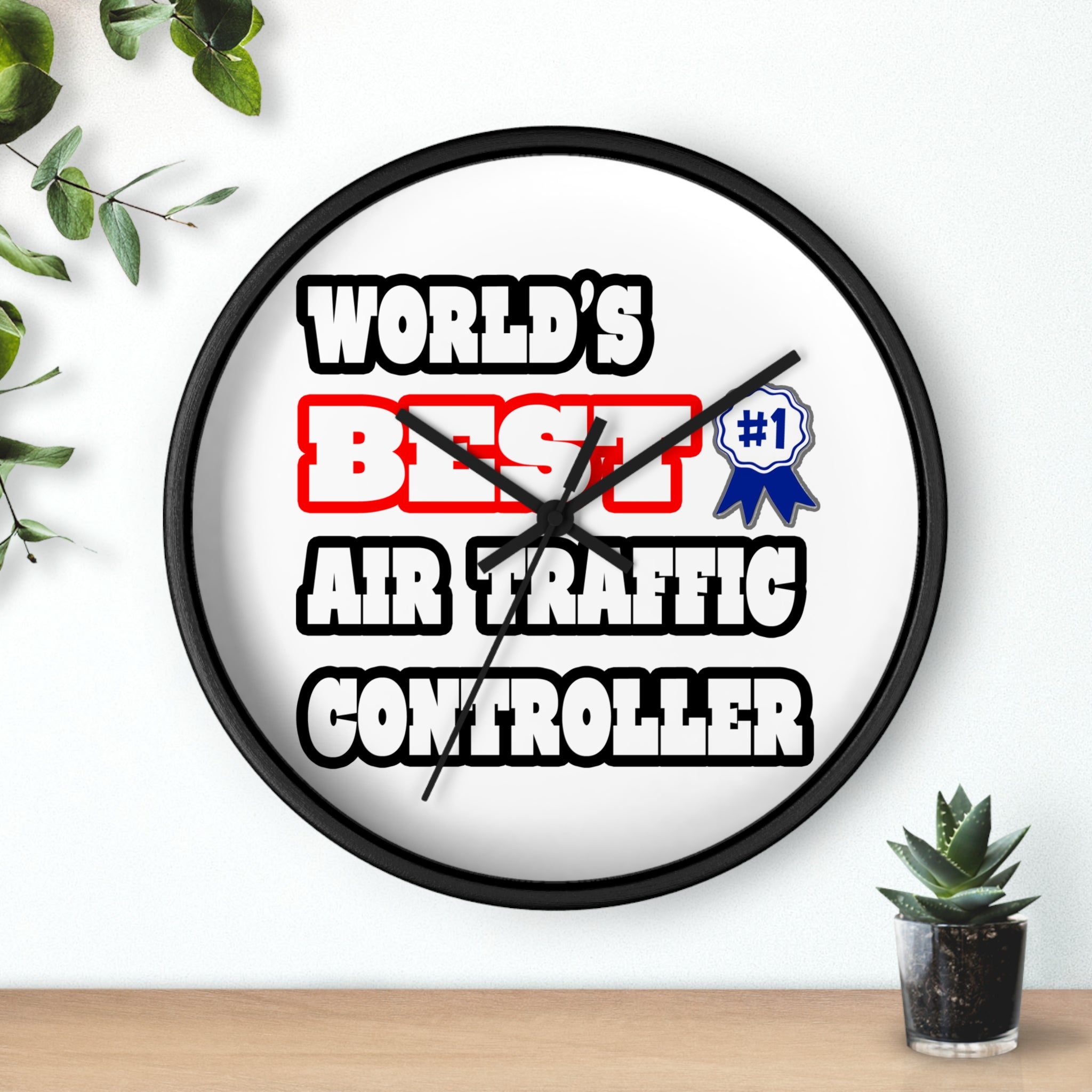 World's Best Air Traffic Controller - Wall Clock