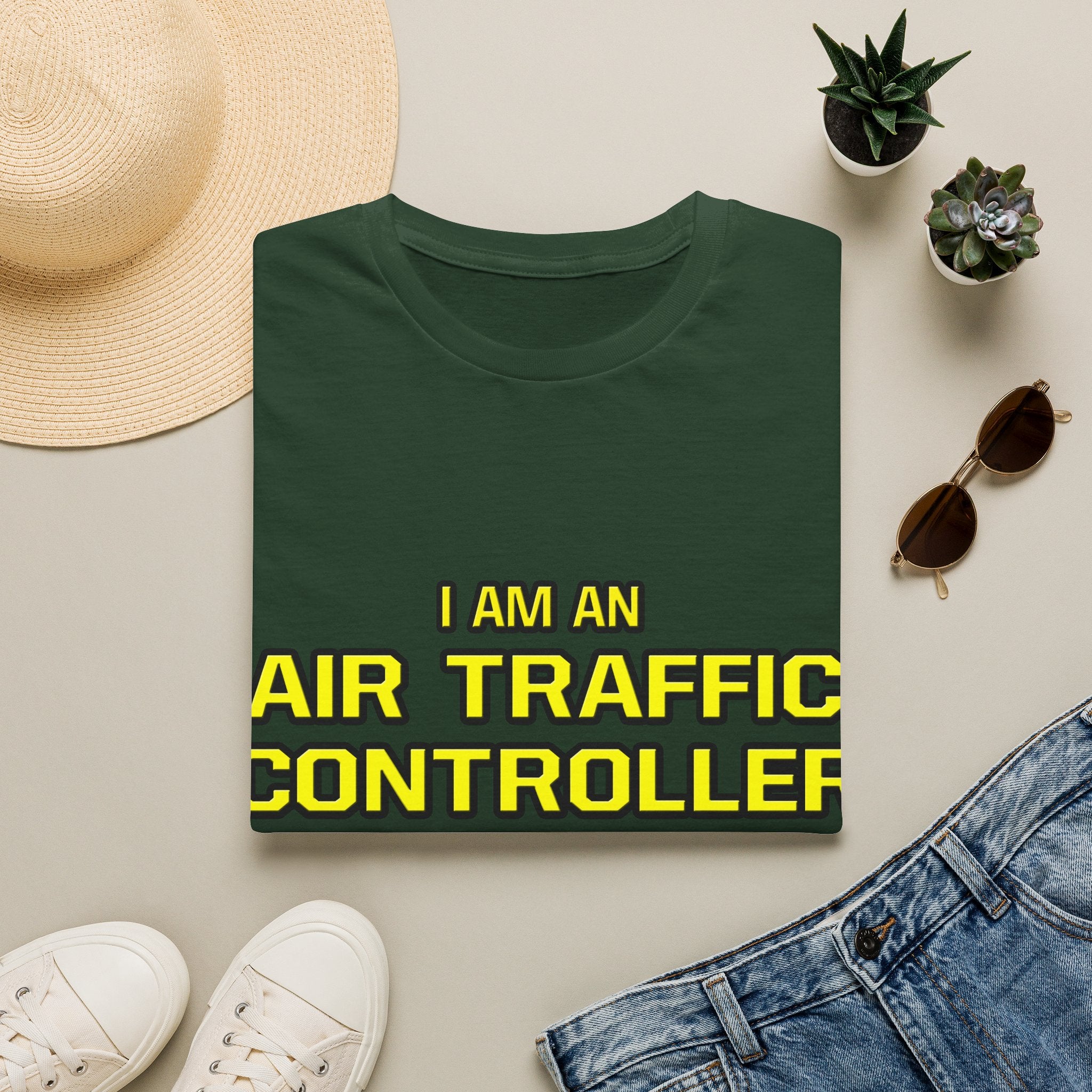 Air Traffic Controller...Superior Intelligence - Unisex Softstyle T-Shirt