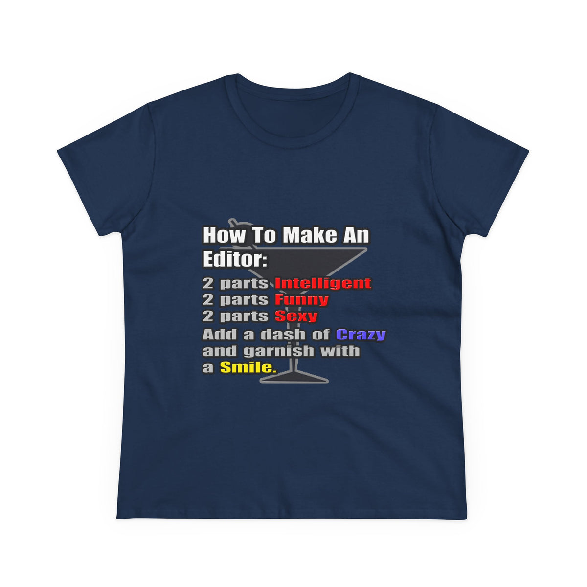 How To Make an Editor - Women's Midweight Cotton Tee