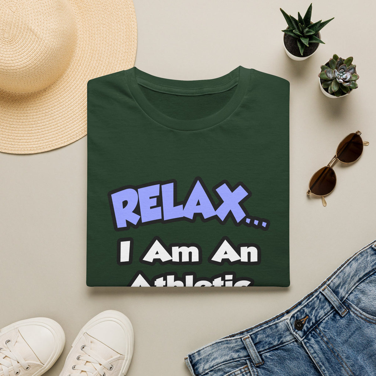 Relax ... I am an Athletic Trainer - Unisex Softstyle T-Shirt