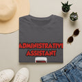 Admin Assistant ... Will Work For Wine - Unisex Softstyle T-Shirt