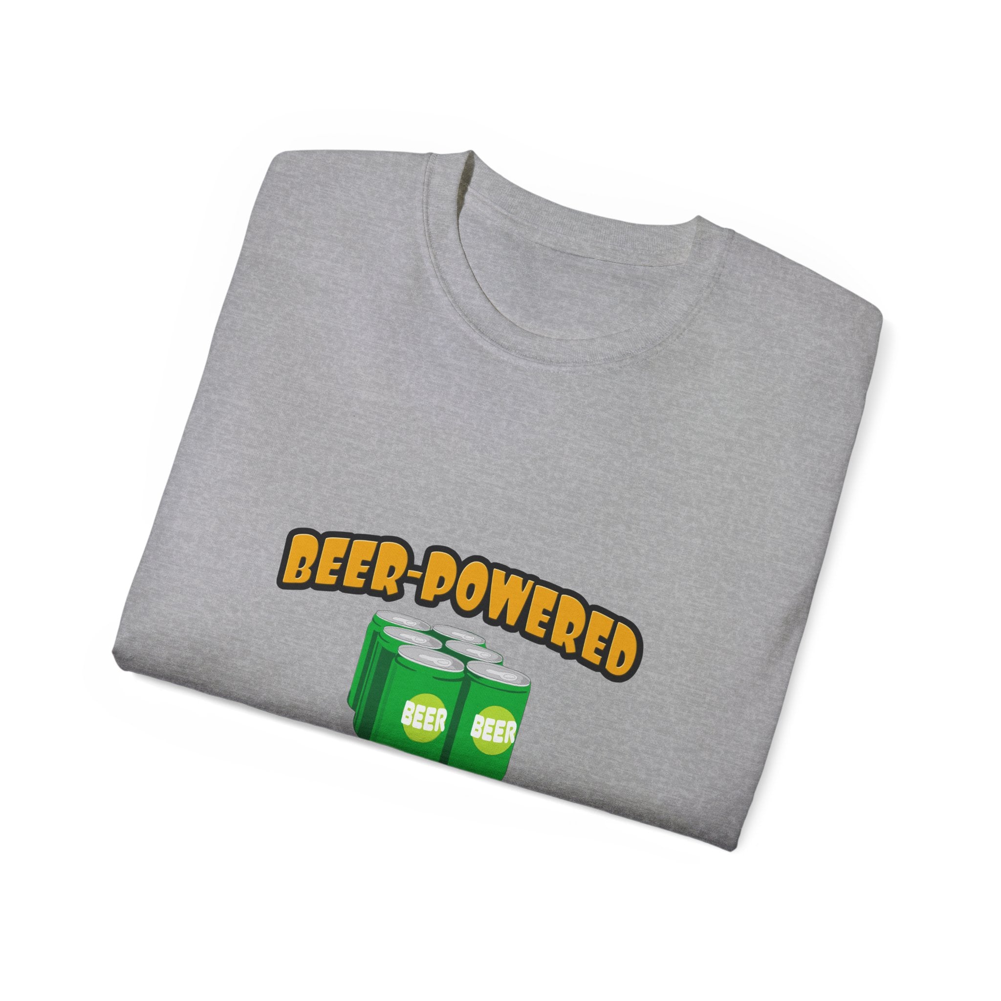 Beer Powered Nurse - Unisex Ultra Cotton Tee