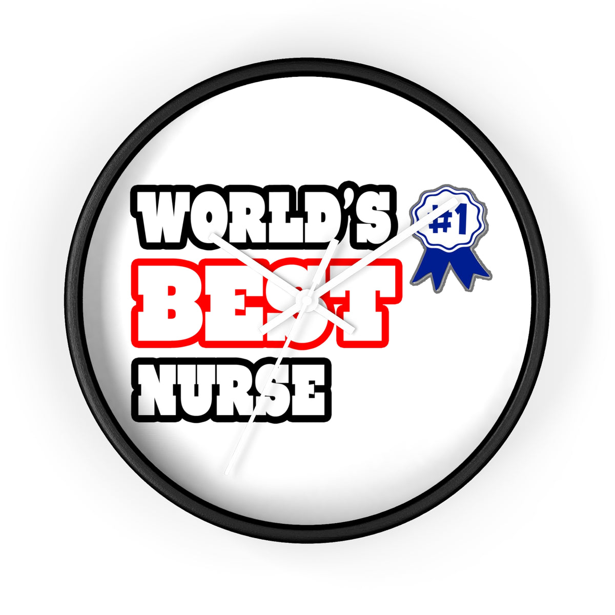 World's Best Nurse - Wall Clock