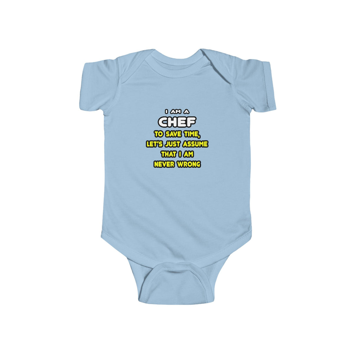 Funny Chef T Shirts and Gifts - Infant Fine Jersey Bodysuit