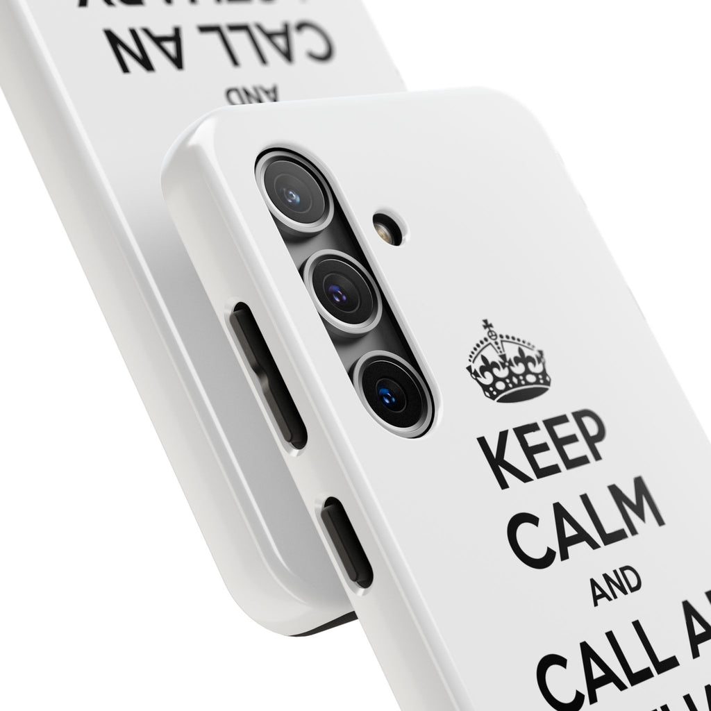 Keep Calm and Call an Actuary - Tough Phone Cases
