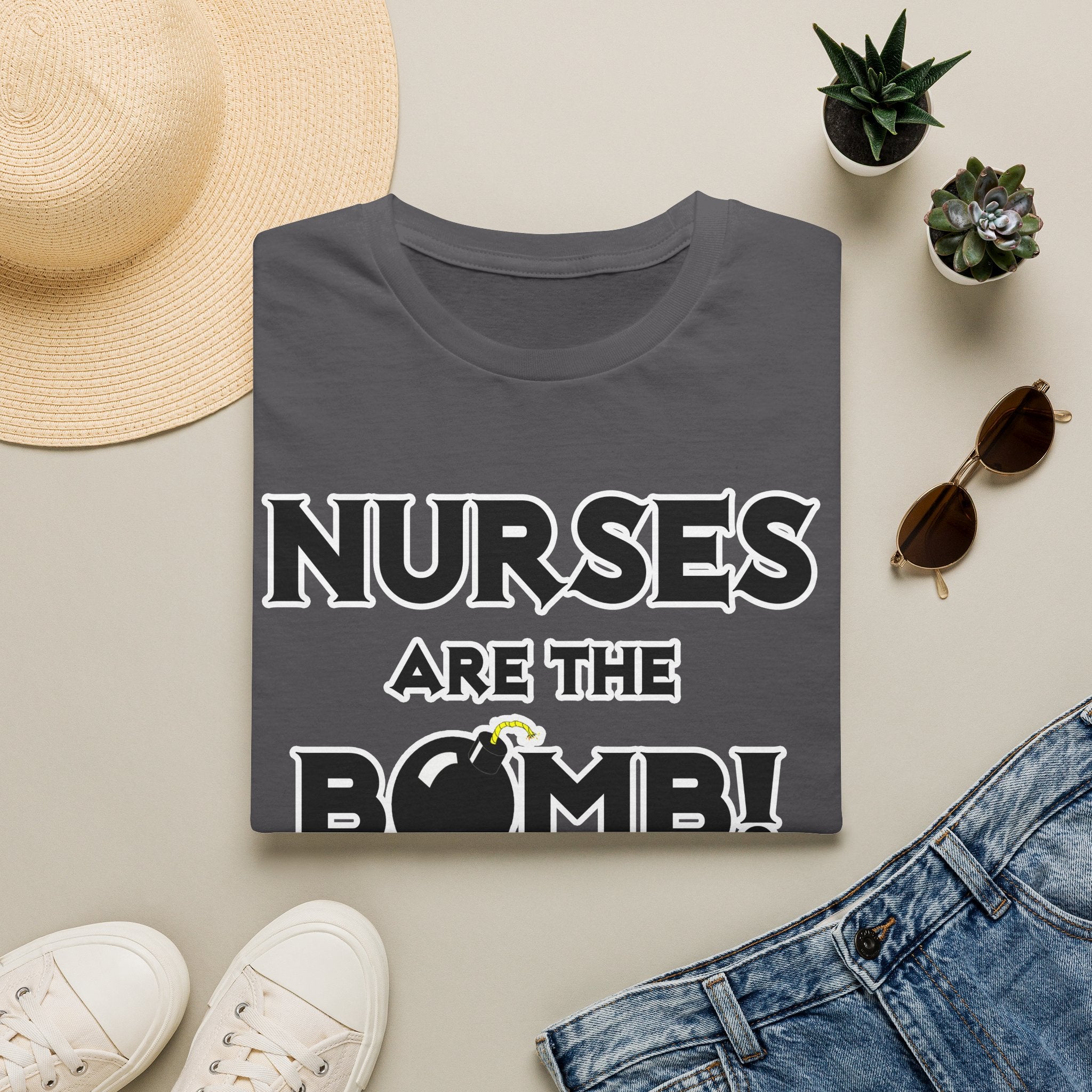 Nurses Are The Bomb! (2) - Unisex Softstyle T-Shirt