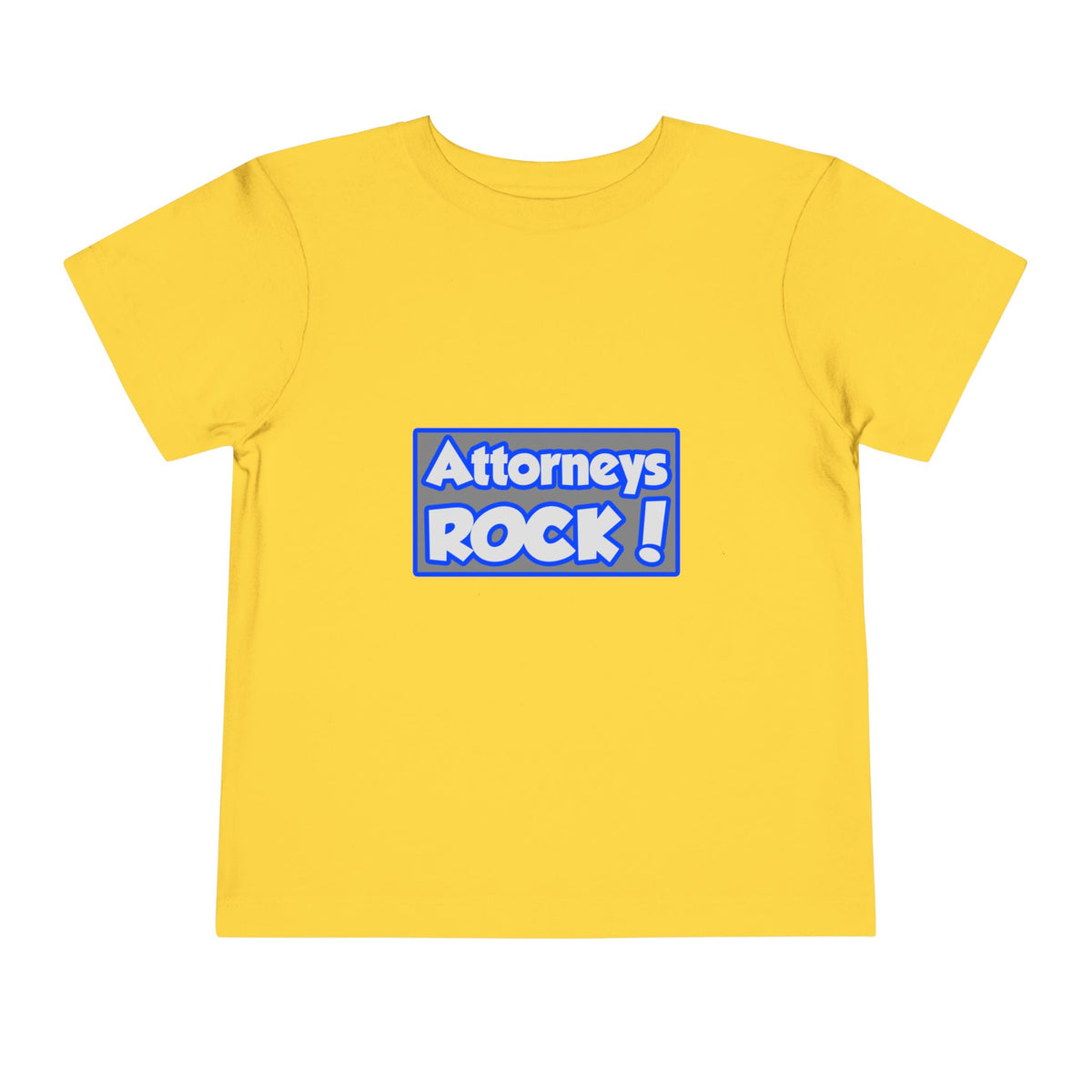 Attorneys Rock! - Toddler Short Sleeve Tee