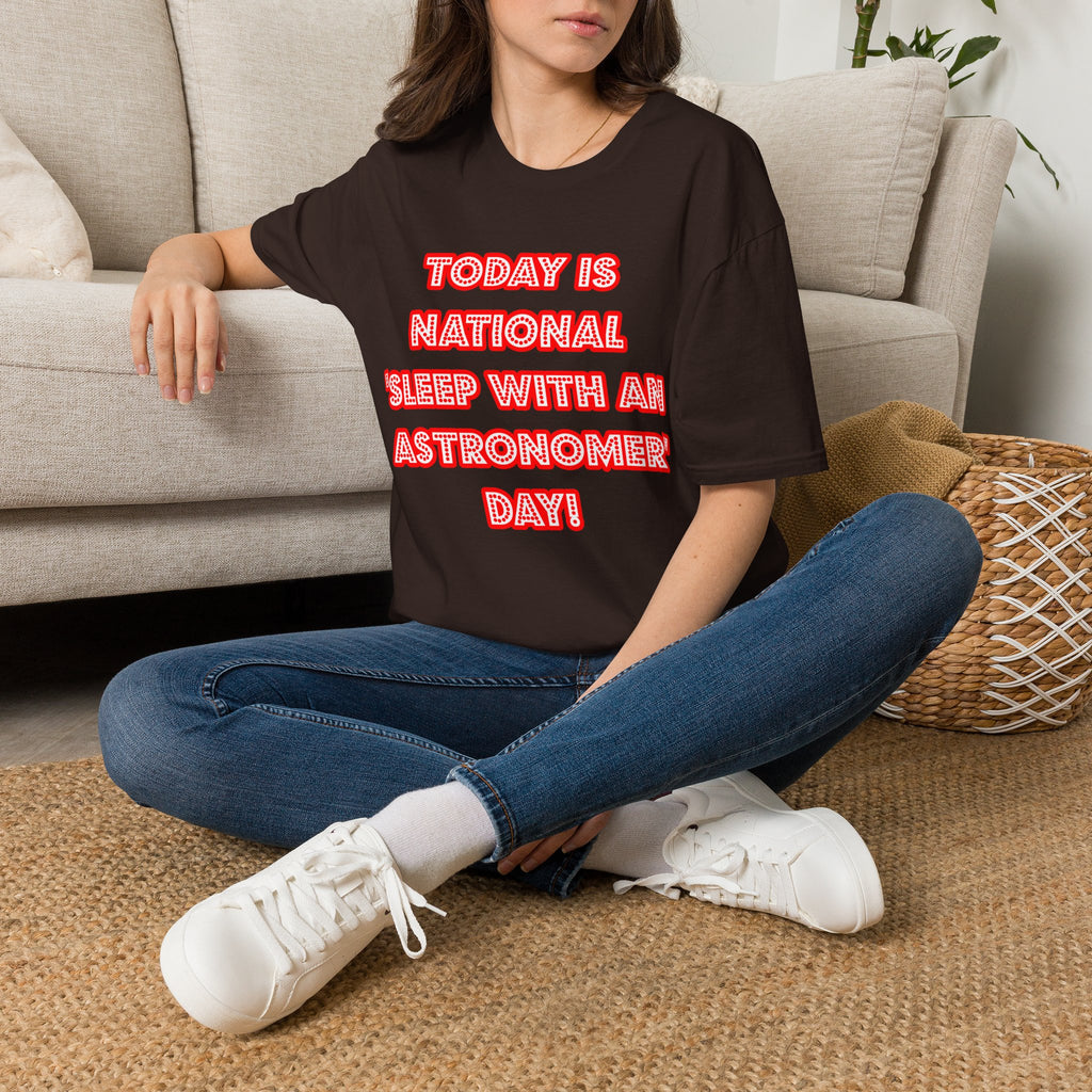 National 'Sleep With an Astronomer' Day - Unisex Softstyle T-Shirt