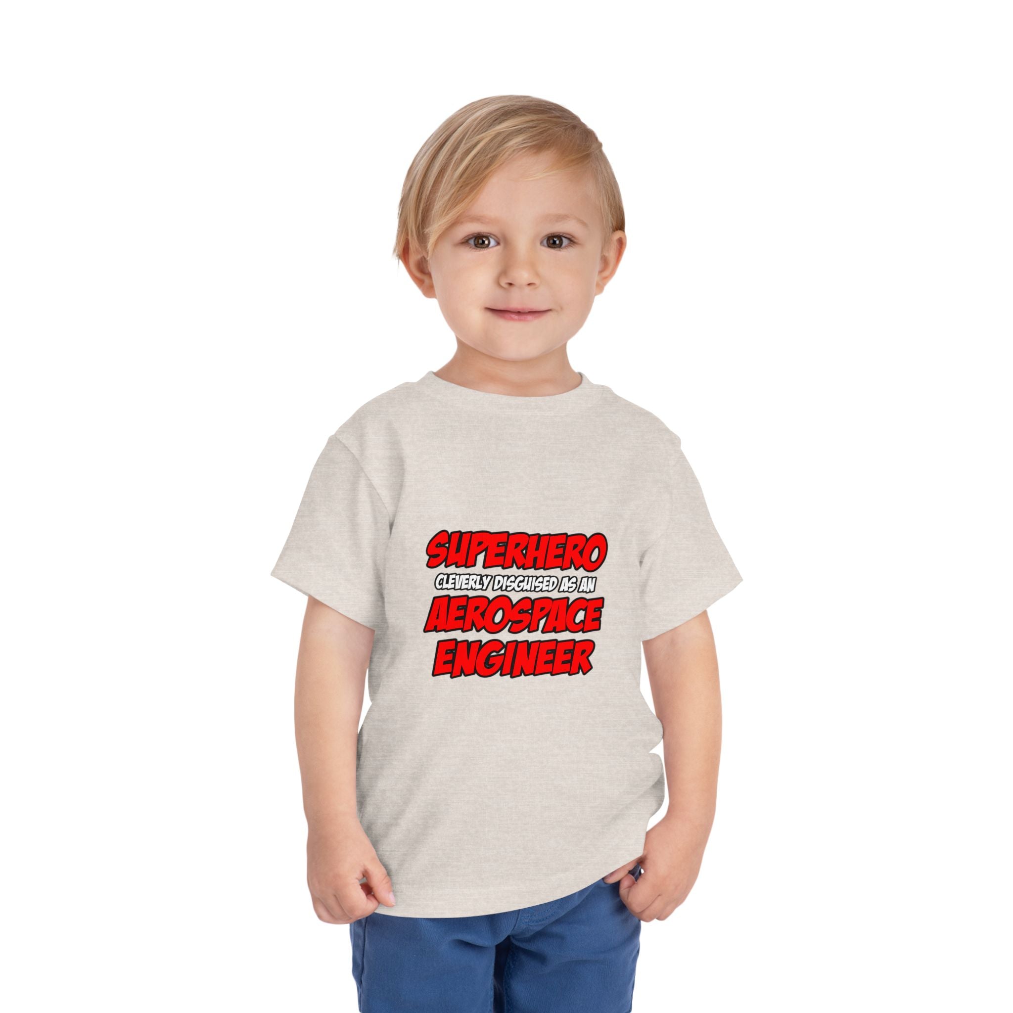 Superhero...Aerospace Engineer - Toddler Short Sleeve Tee