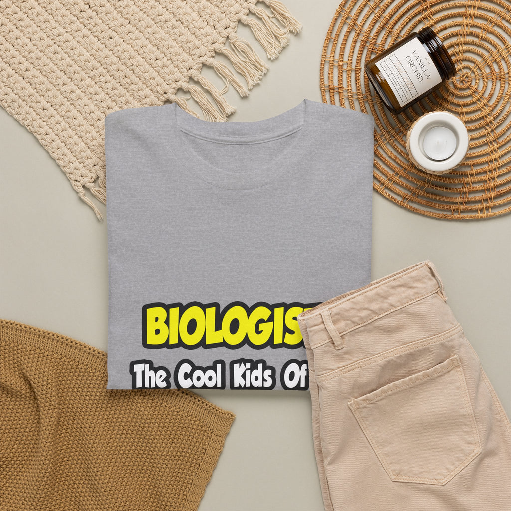 Biologists...Cool Kids of Science World - Unisex Heavy Cotton Tee