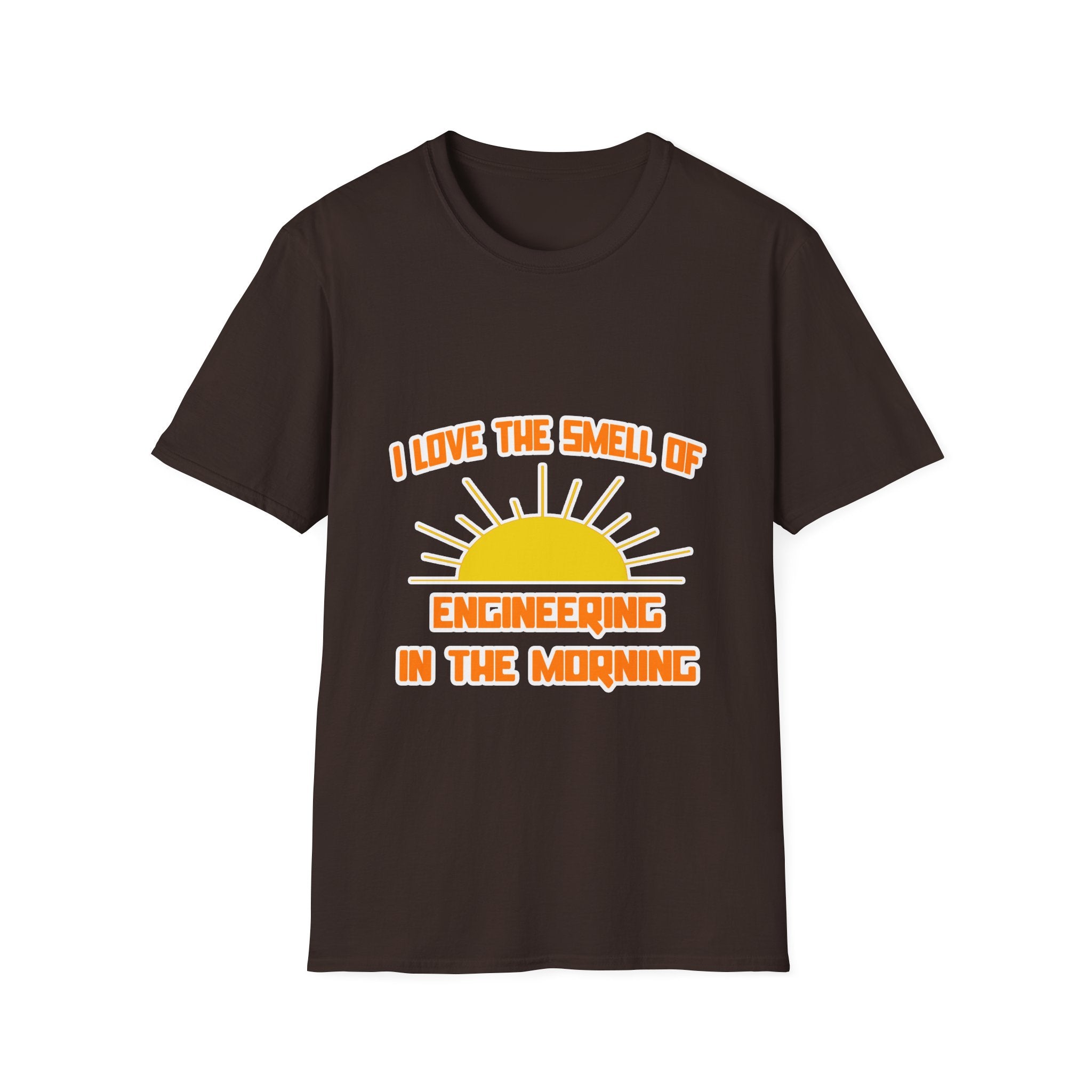 Smell of Engineering in the Morning - Unisex Softstyle T-Shirt