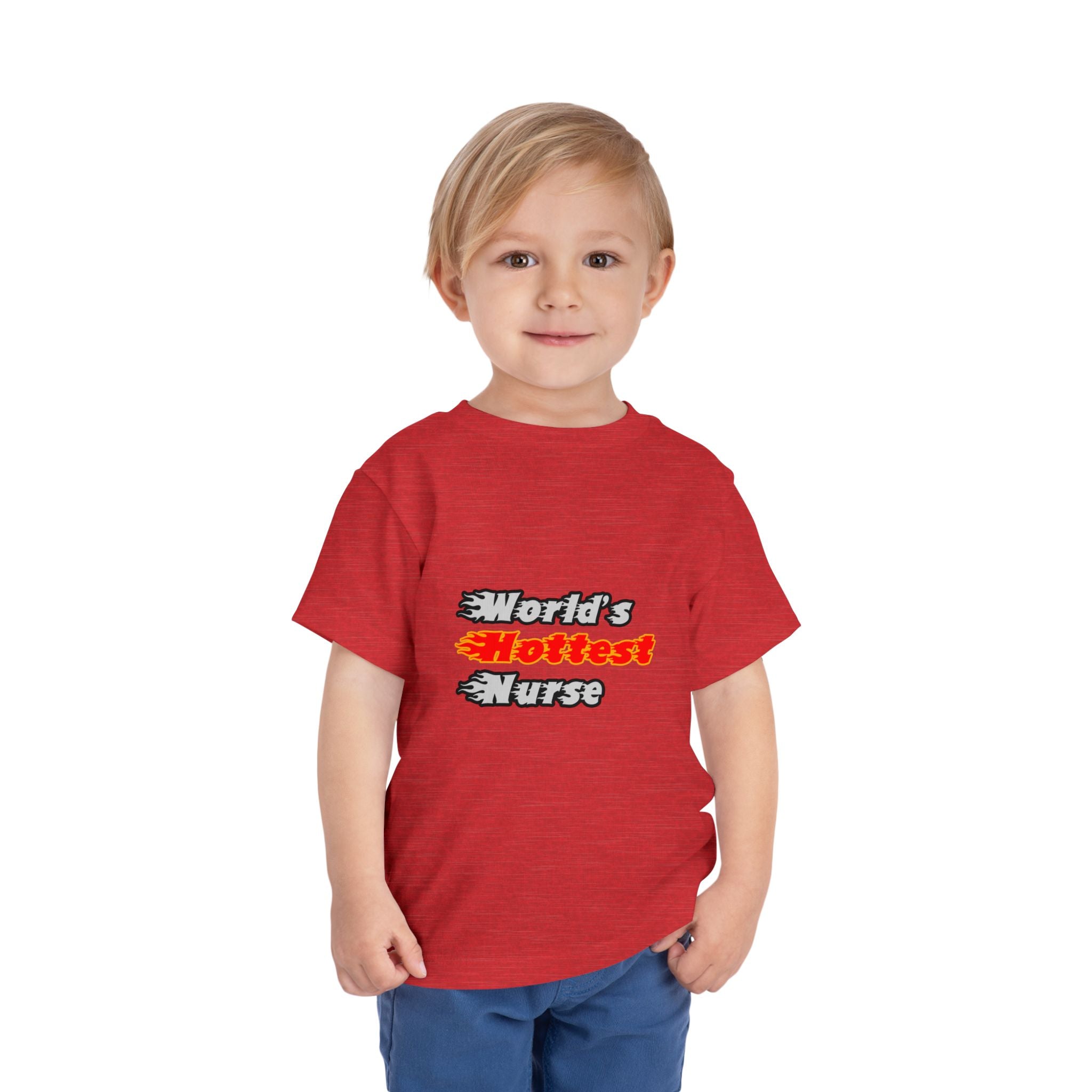 World's Hottest Nurse - Toddler Short Sleeve Tee