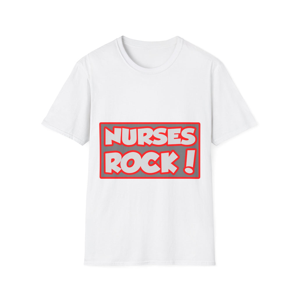 Nurses Rock! - Unisex Softstyle T-Shirt