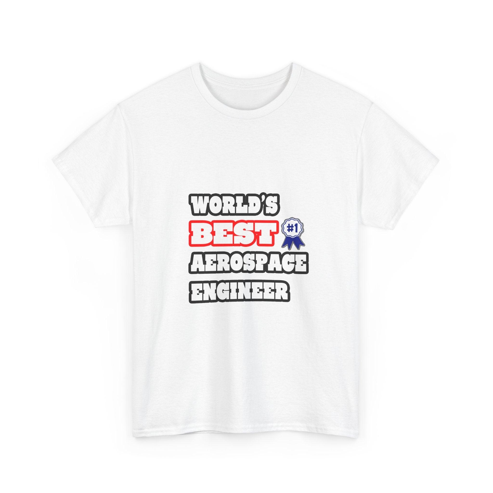 World's Best Aerospace Engineer - Unisex Heavy Cotton Tee