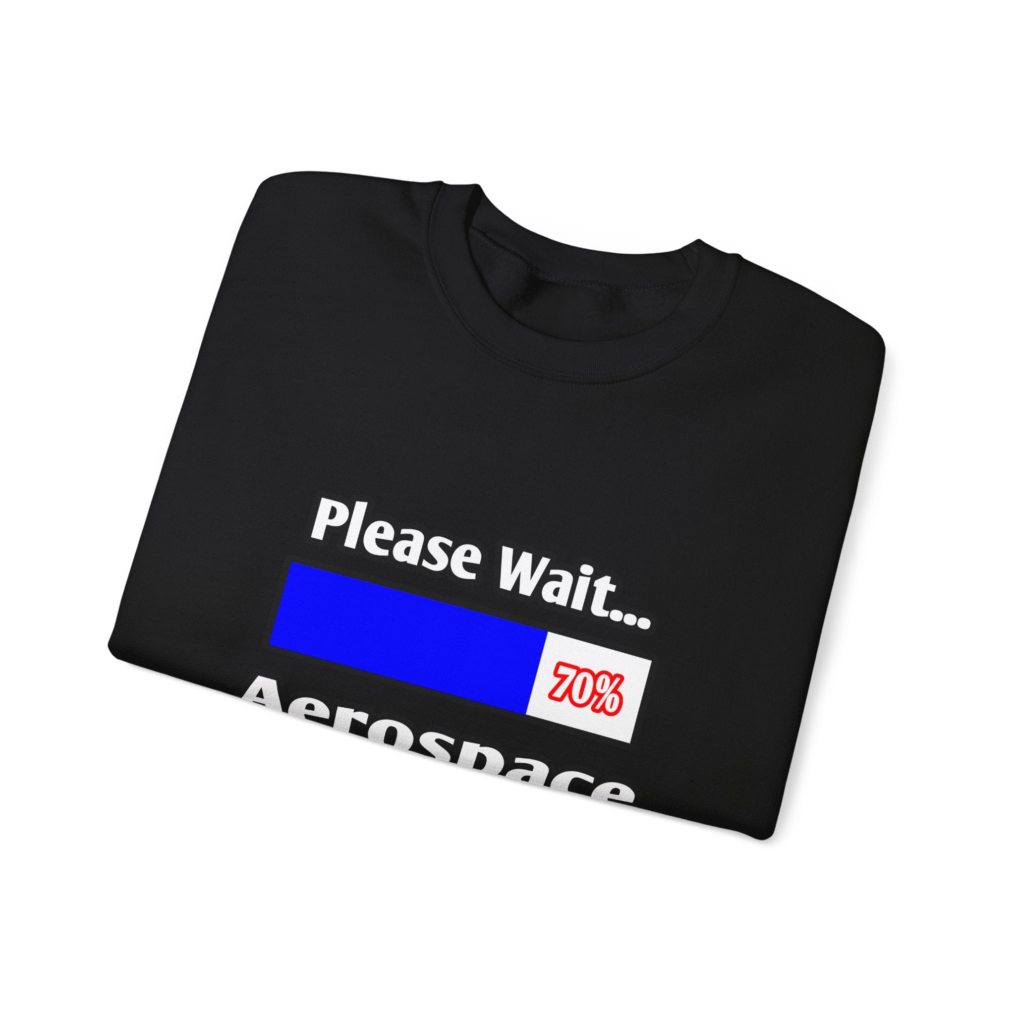 Please Wait...Aerospace Engineer Loading - Unisex Heavy Blend™ Crewneck Sweatshirt