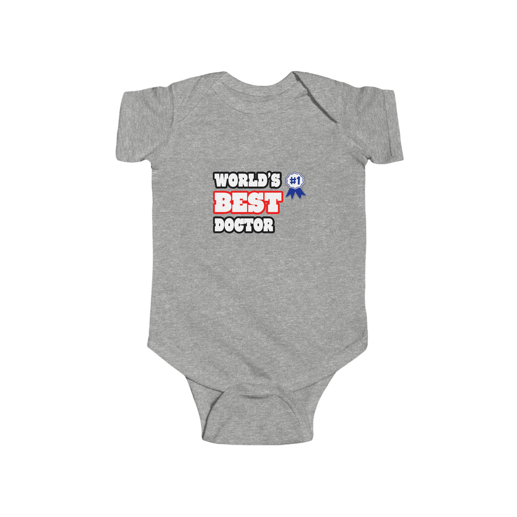 World's Best Doctor - Infant Fine Jersey Bodysuit